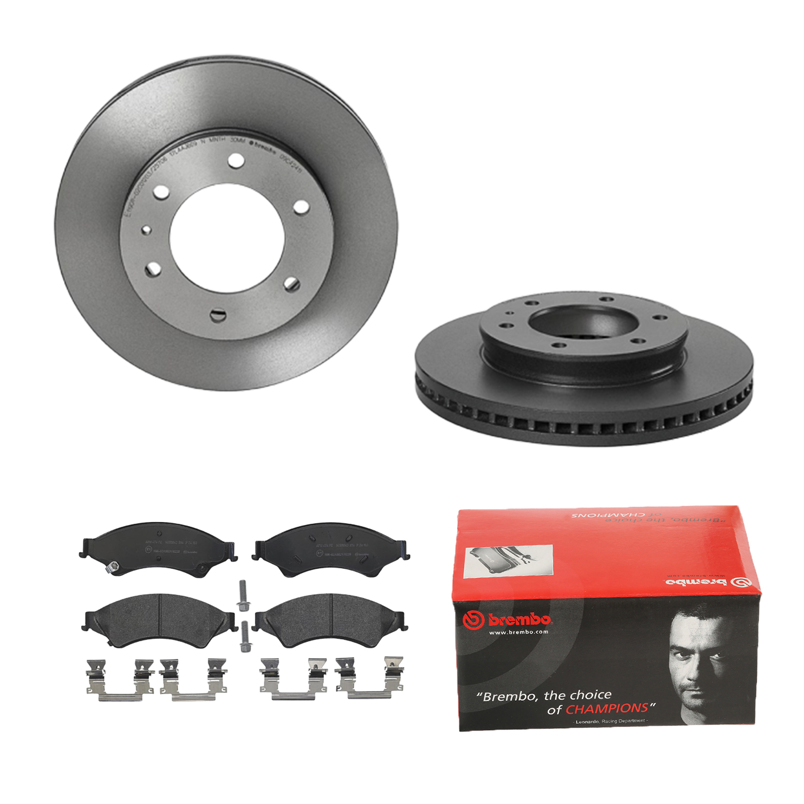 BREMBO Bremsensatz, Scheibenbremse ijdtidehp1 Vorderachse Innenbelüftet 302mm 32mm für FORD FORD USA MAZDA