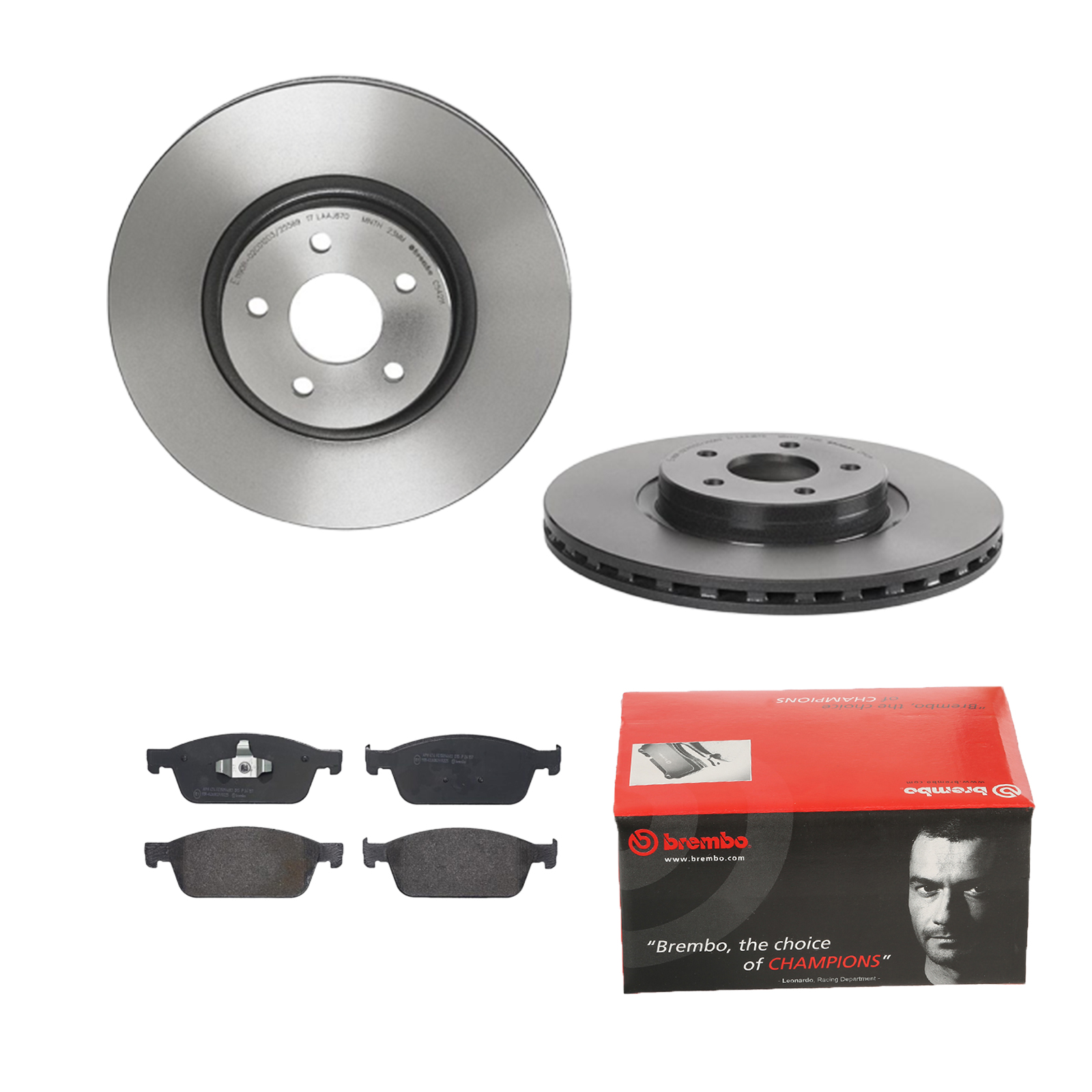 BREMBO Bremsensatz, Scheibenbremse ijdtidehy7 Vorderachse Innenbelüftet 320mm 25mm für FORD LINCOLN FORD USA FORD ASIA & OCEANIA