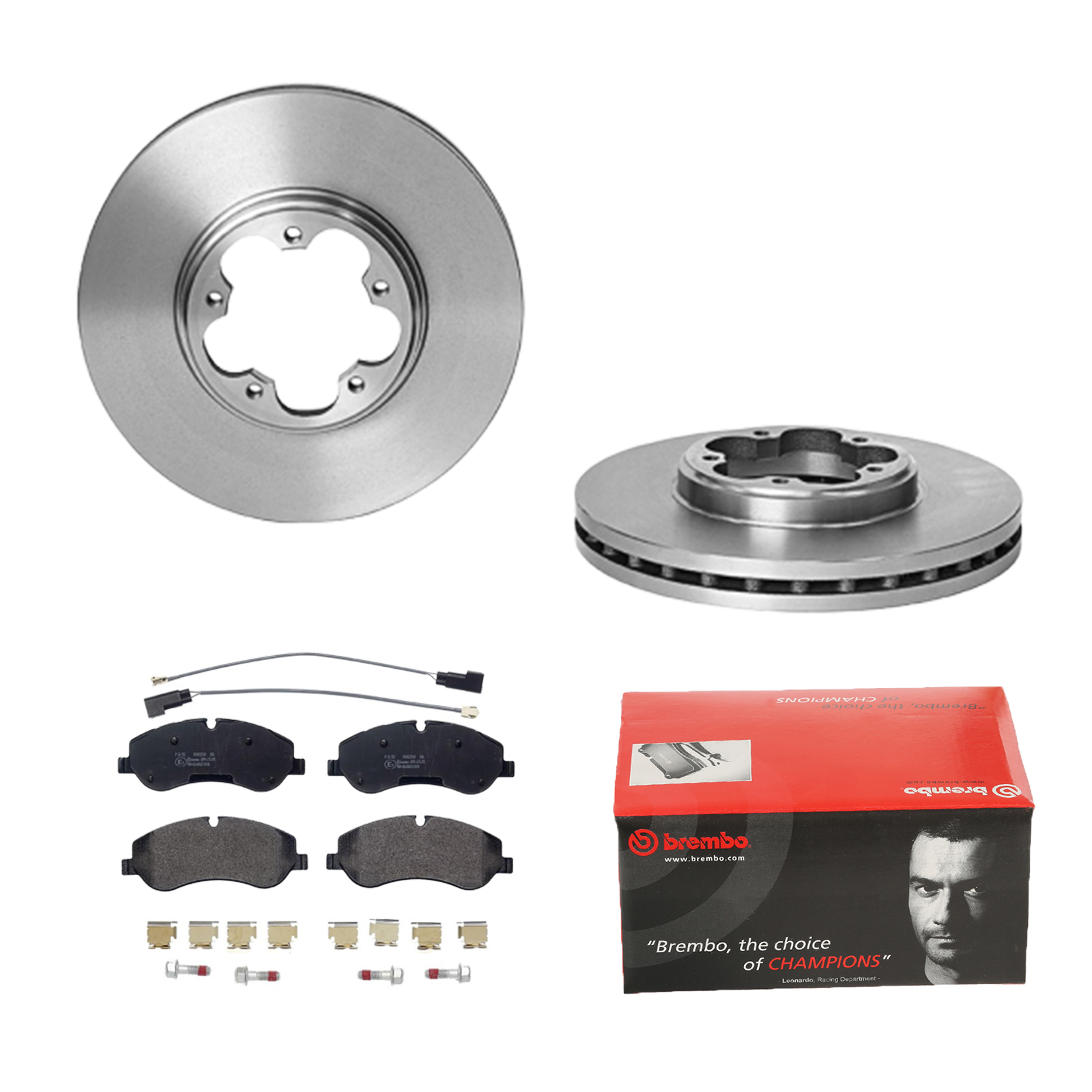 BREMBO ijdtidekw7 Vorderachse Innenbelüftet 288mm 33mm für FORD
