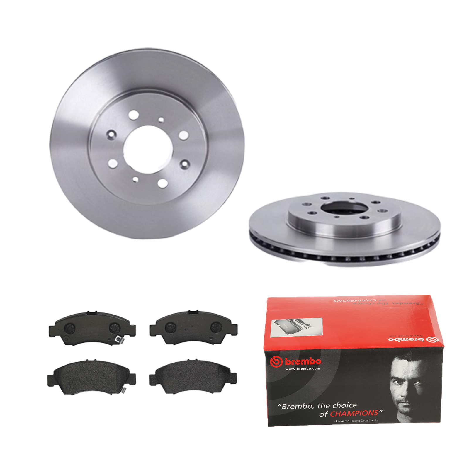 BREMBO Bremsensatz, Scheibenbremse ijdtidelh5 Vorderachse Innenbelüftet 258mm 21mm für ISUZU HONDA NISSAN HONDA (GAC)