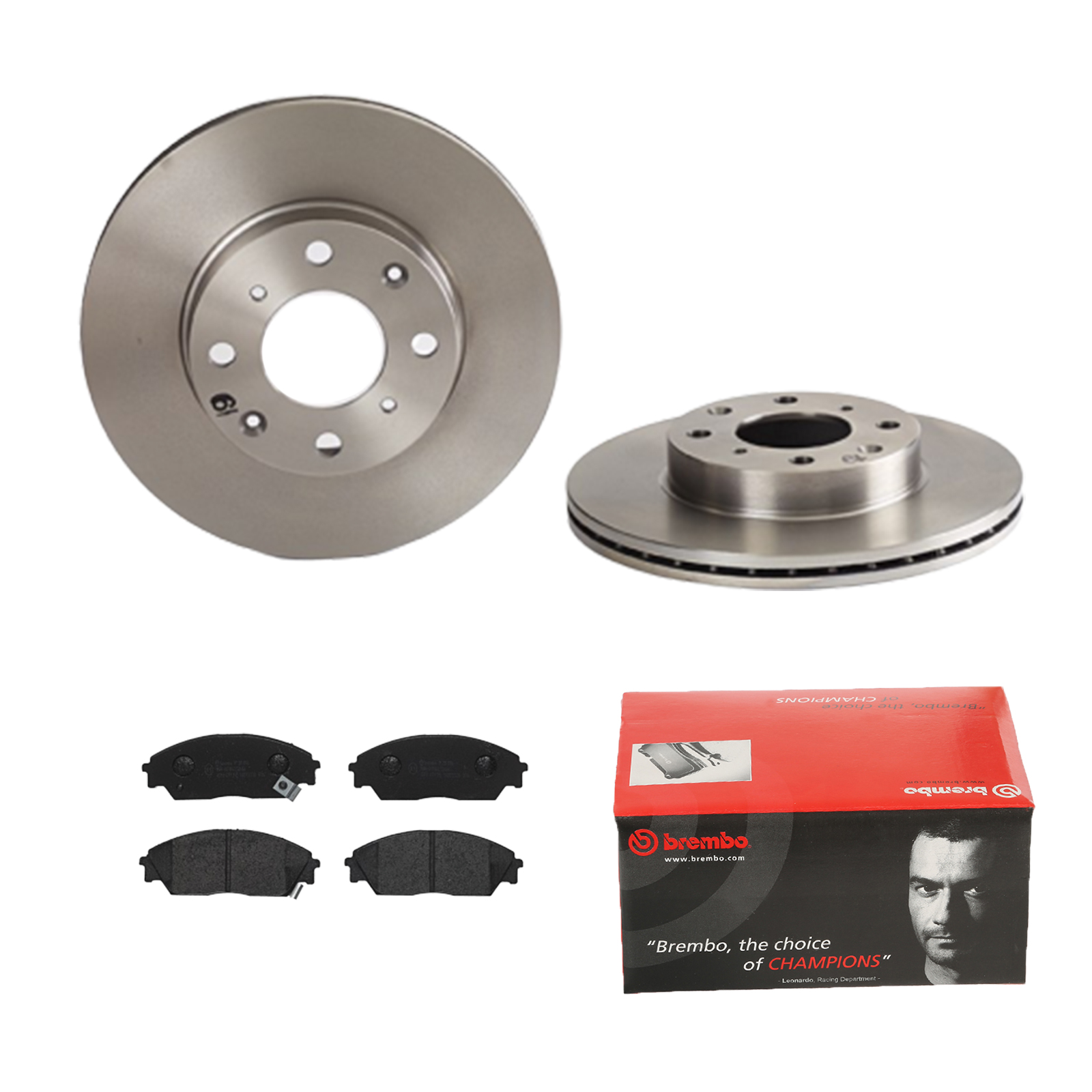 BREMBO Bremsensatz, Scheibenbremse ijdtidelt7 Vorderachse Innenbelüftet 242mm 19mm für HONDA ACURA NISSAN