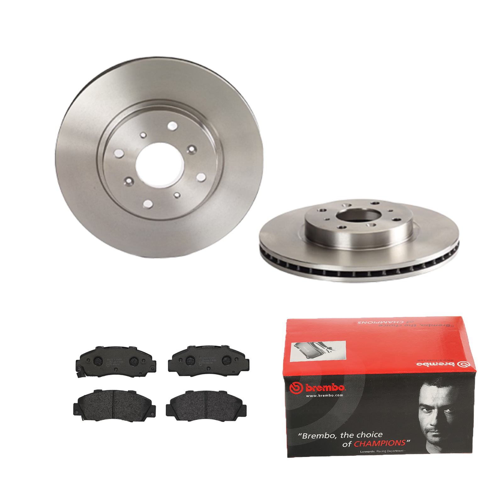 BREMBO Bremsensatz, Scheibenbremse ijdtidelz3 Vorderachse Innenbelüftet 282mm 23mm für ISUZU HONDA ACURA ROVER NISSAN