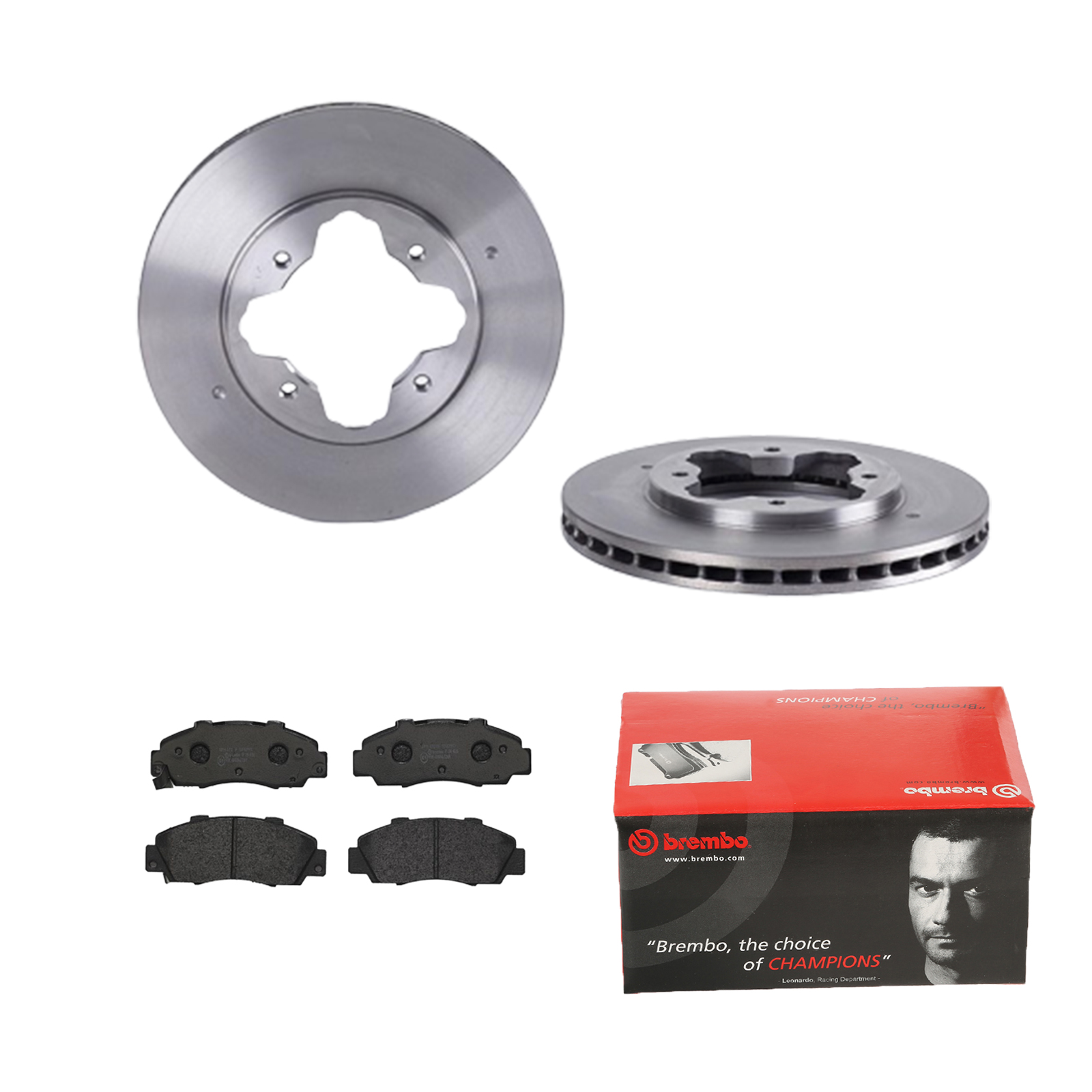 BREMBO Bremsensatz, Scheibenbremse ijdtidemt3 Vorderachse Innenbelüftet 259mm 23mm für ISUZU HONDA ACURA ROVER NISSAN
