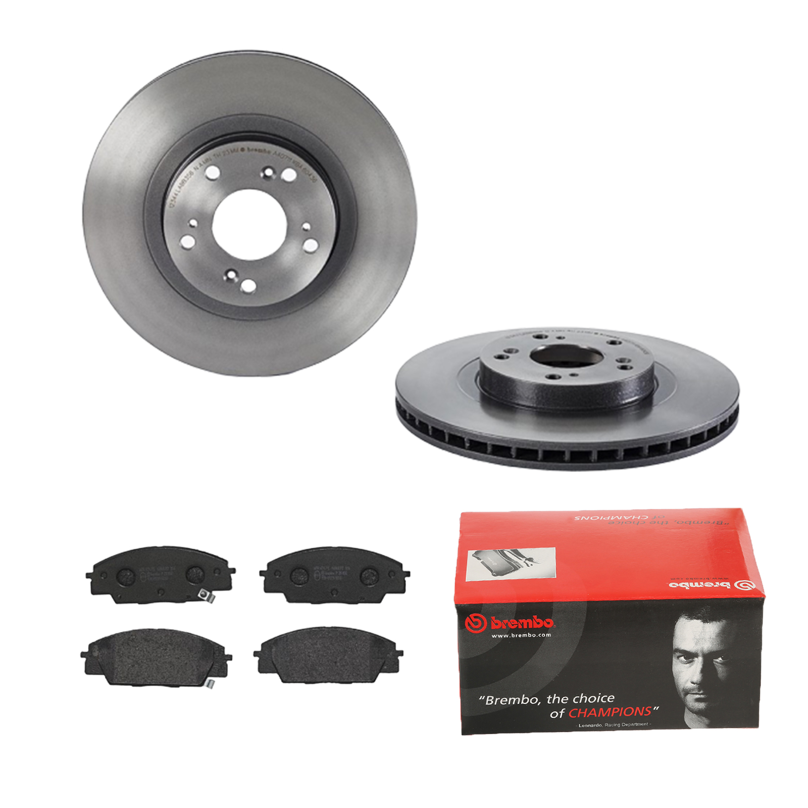 BREMBO Bremsensatz, Scheibenbremse ijdtidenn3 Vorderachse Innenbelüftet 300mm 25mm für ISUZU HONDA ACURA