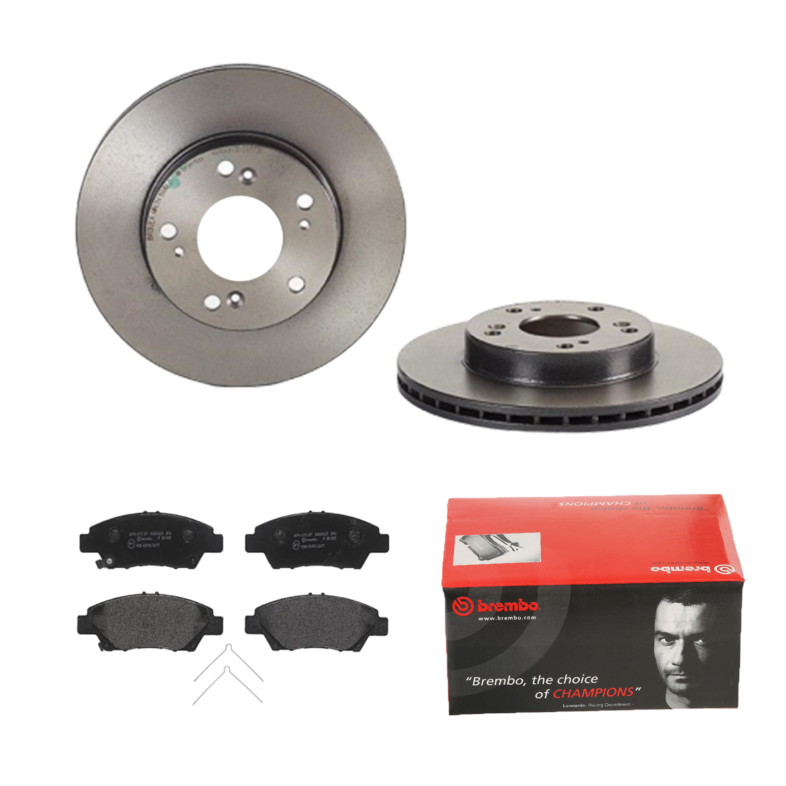 BREMBO Bremsensatz, Scheibenbremse ijdtident9 Vorderachse Innenbelüftet 262mm 21mm für HONDA HONDA (DONGFENG) HONDA (GAC)