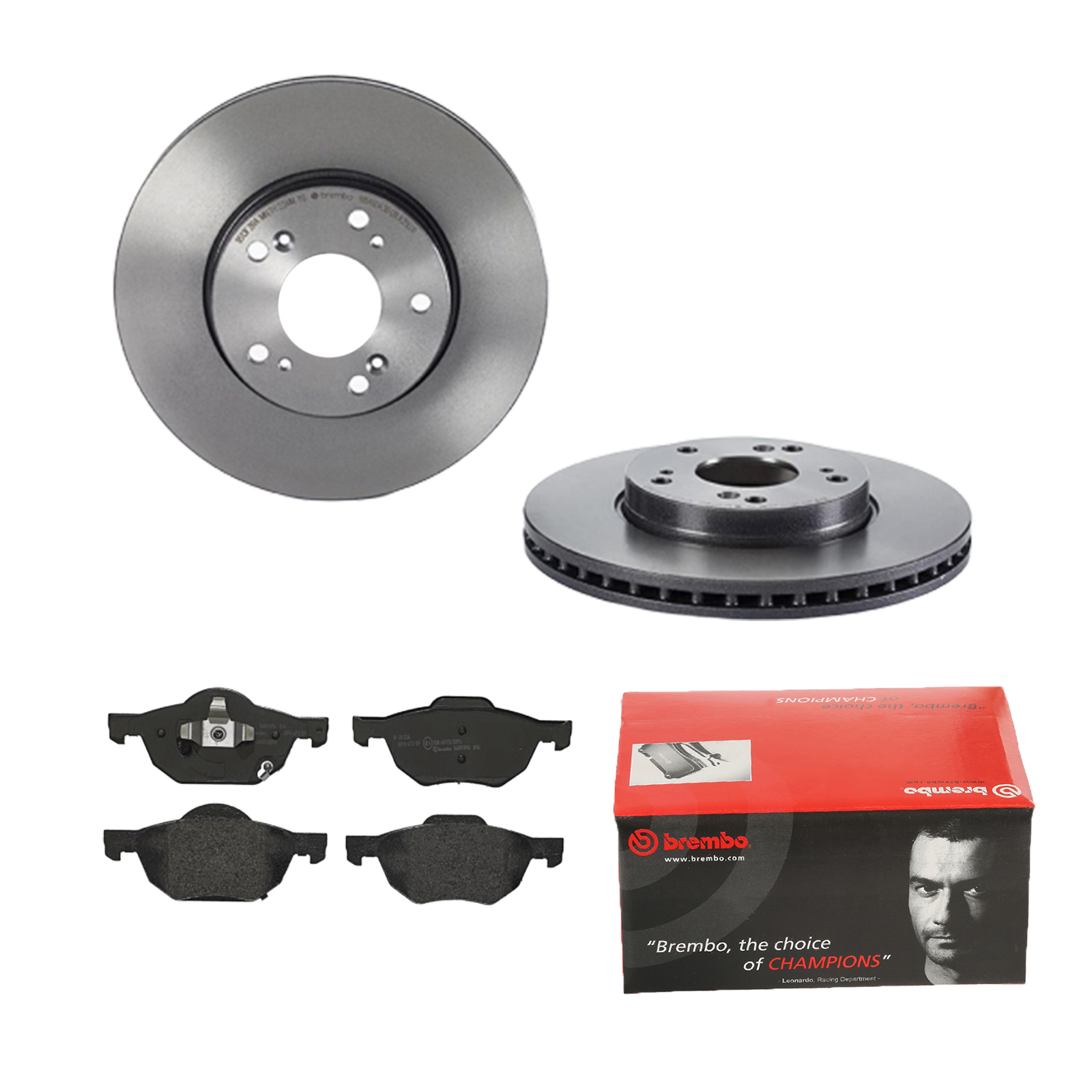 BREMBO ijdtidepb3 Vorderachse Innenbelüftet 280mm 25mm für HONDA