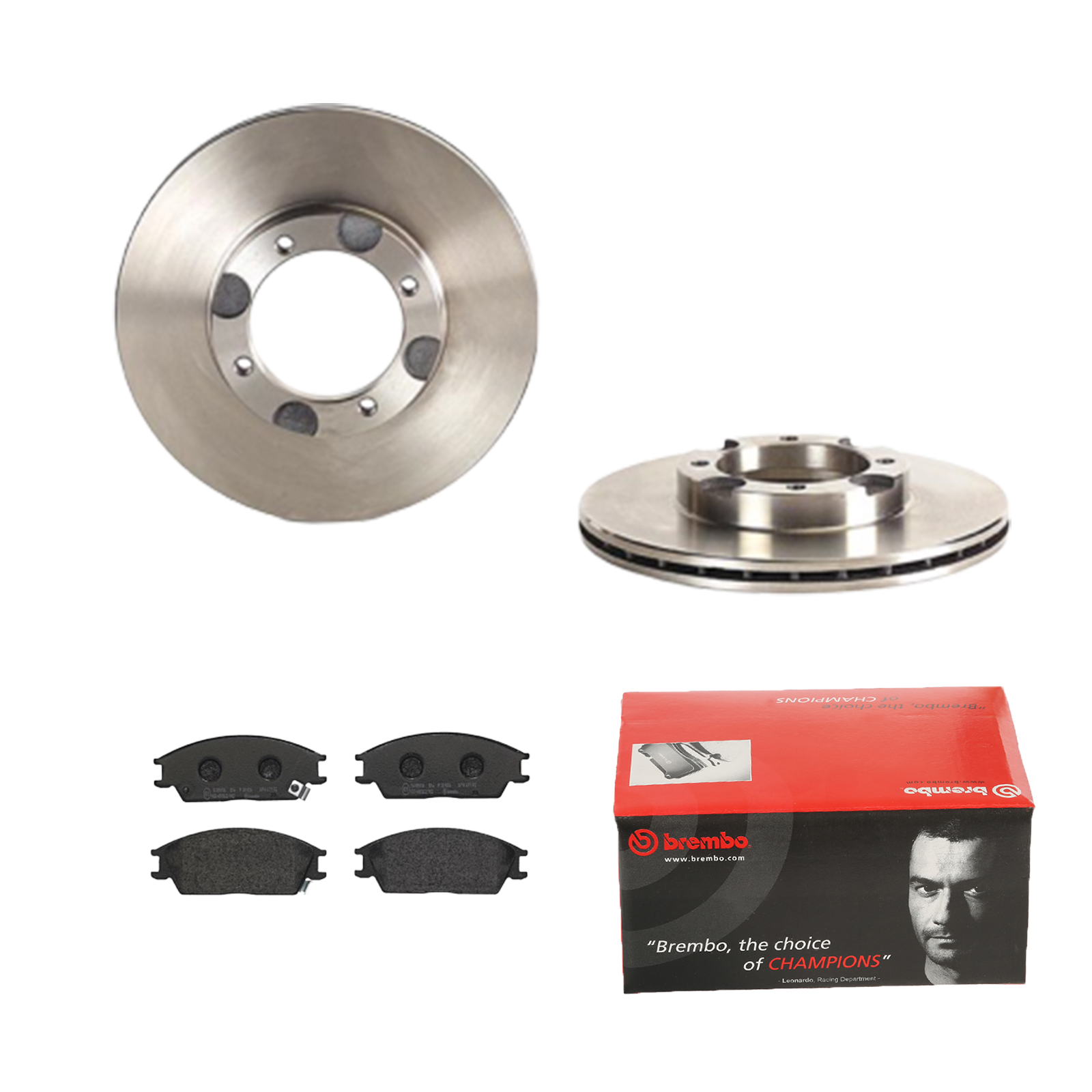 BREMBO Bremsensatz, Scheibenbremse ijdtider59 Vorderachse Innenbelüftet 242mm 19mm für HYUNDAI HONDA