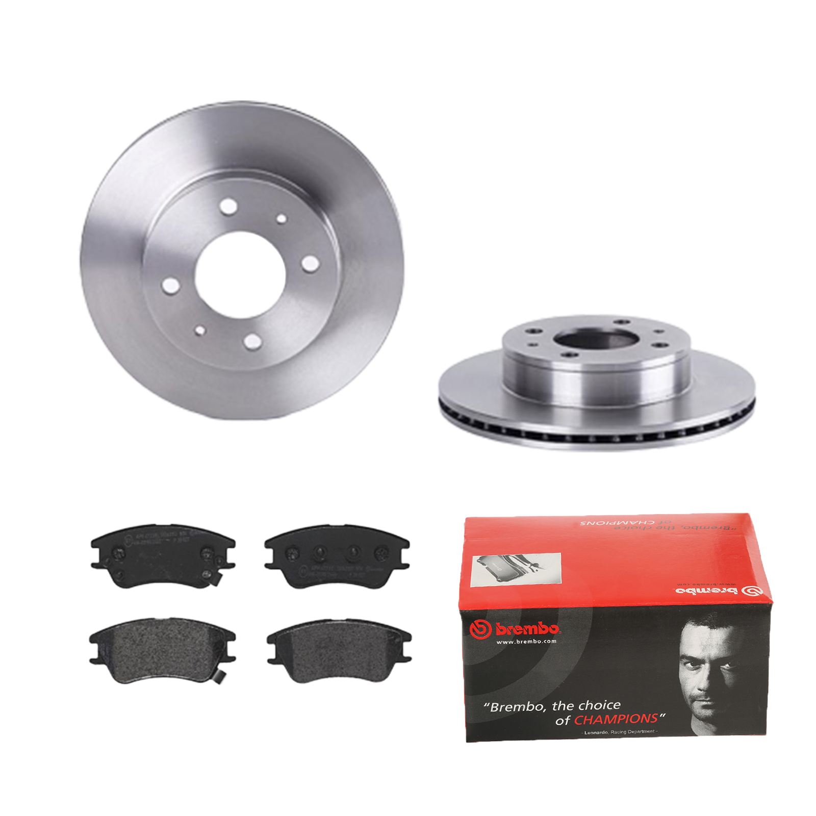 BREMBO Bremsensatz, Scheibenbremse ijdtidesz5 Vorderachse Innenbelüftet 234mm 18mm für HYUNDAI AC