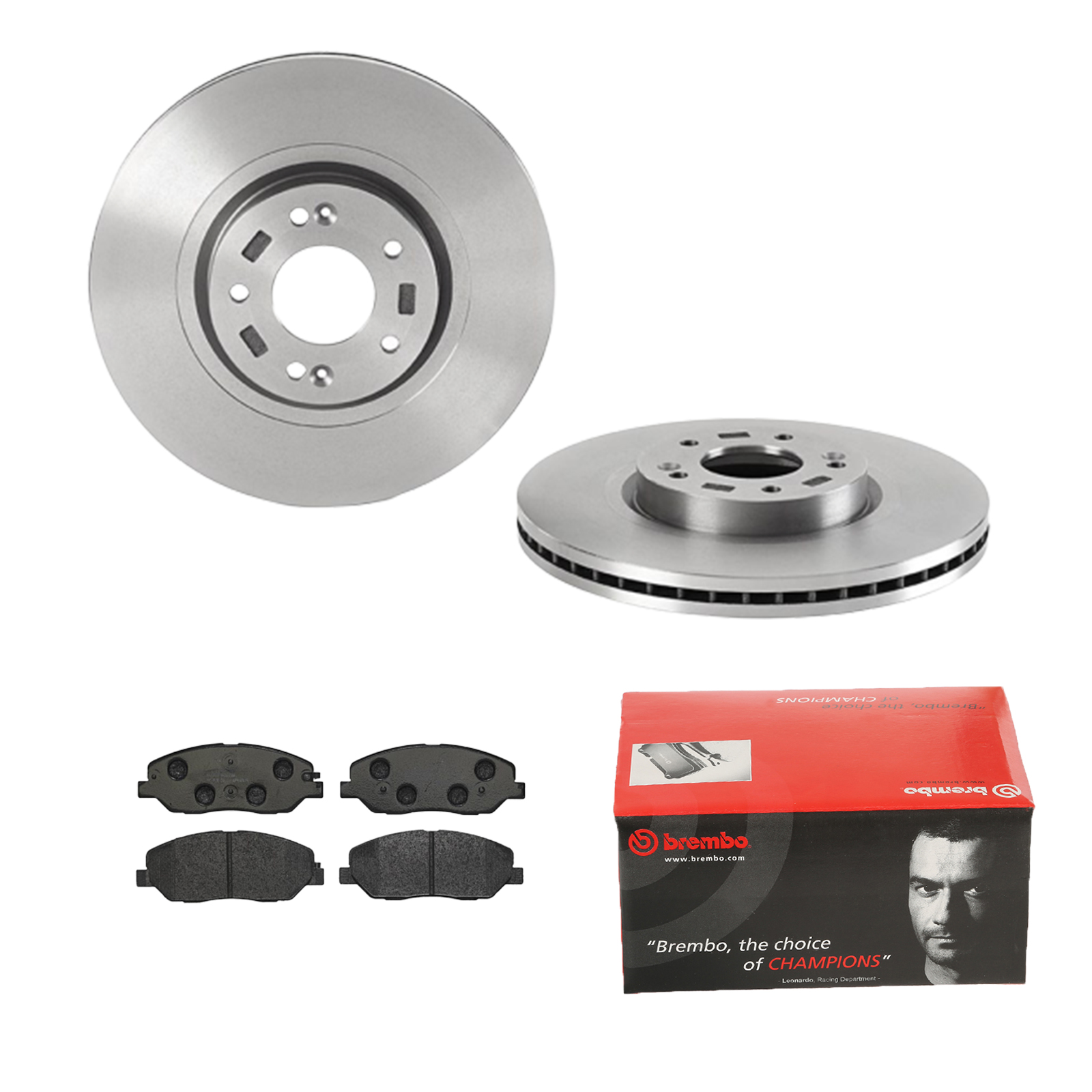 BREMBO Bremsensatz, Scheibenbremse ijdtidew59 Vorderachse Innenbelüftet 321mm 28mm für KIA (DYK) HYUNDAI SSANGYONG KIA