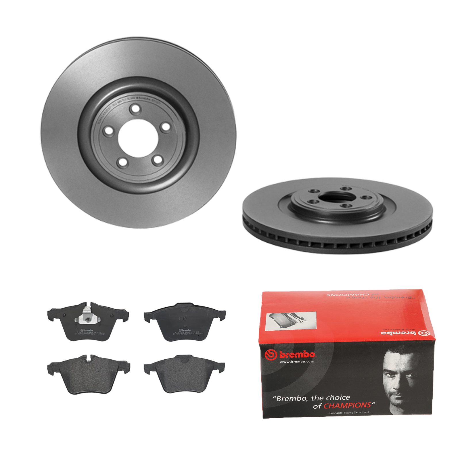 BREMBO Bremsensatz, Scheibenbremse ijdtidezp0 Vorderachse Innenbelüftet 355mm 32mm für JAGUAR