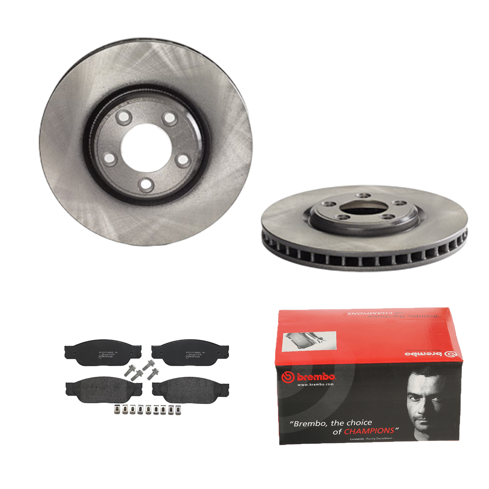 BREMBO Bremsensatz, Scheibenbremse ijdtidezv6 Vorderachse Innenbelüftet 300mm 30mm für LINCOLN JAGUAR FORD