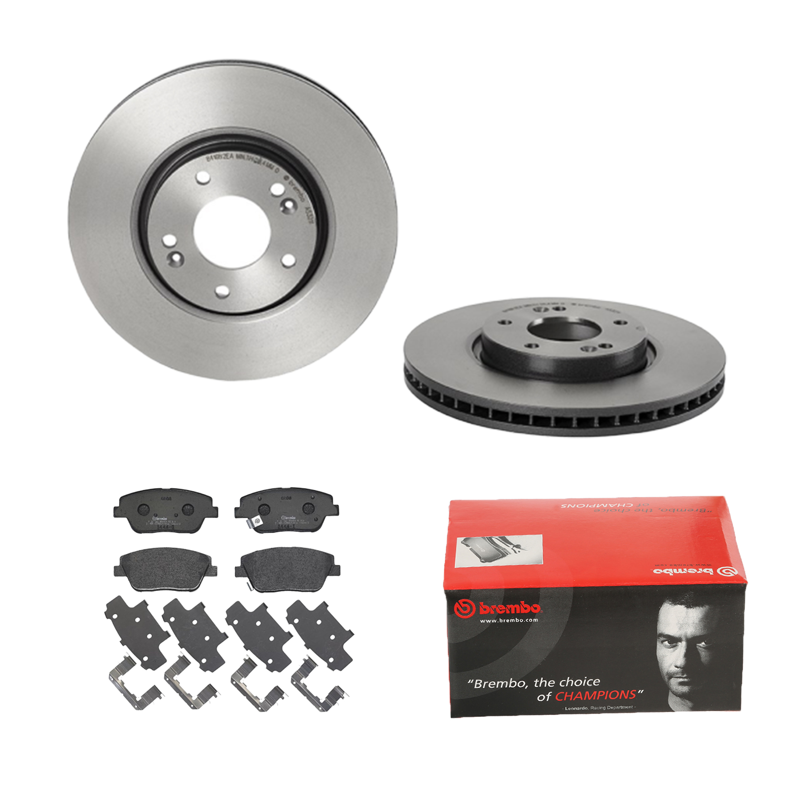 BREMBO Bremsensatz, Scheibenbremse ijdtidf3j8 Vorderachse Innenbelüftet 300mm 28mm für HYUNDAI KIA KIA (DYK)