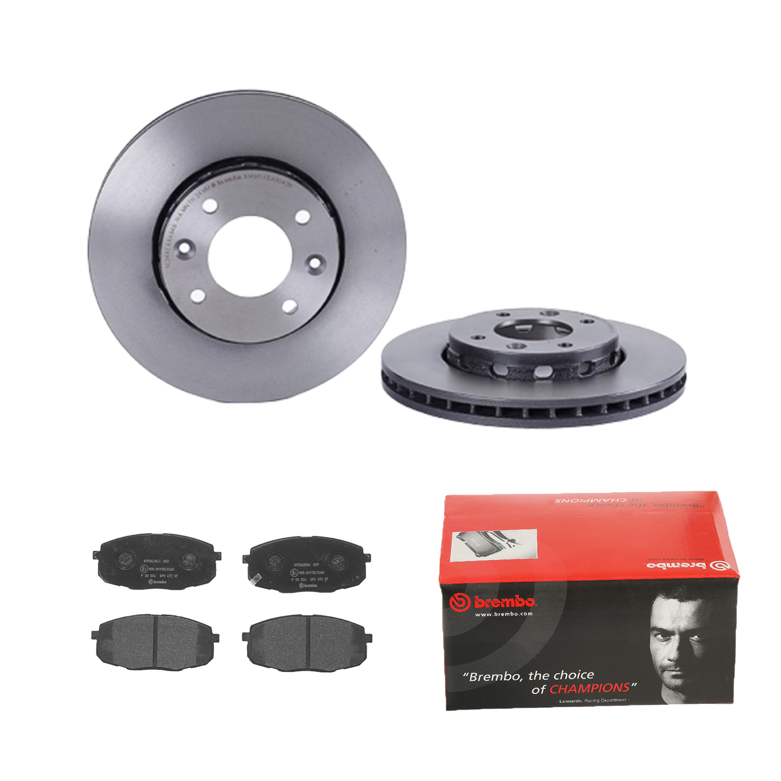 BREMBO Bremsensatz, Scheibenbremse ijdtidf4j4 Vorderachse Innenbelüftet 280mm 26mm für KIA (DYK) HYUNDAI KIA HYUNDAI (BEIJING) TOYOTA CHANGAN