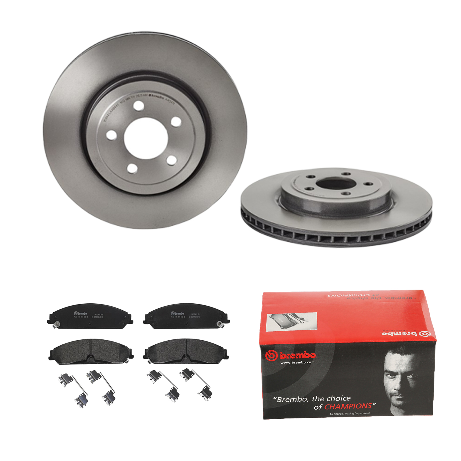 BREMBO Bremsensatz, Scheibenbremse ijdtidf7p8 Vorderachse Innenbelüftet 345mm 28mm für FIAT LANCIA CHRYSLER