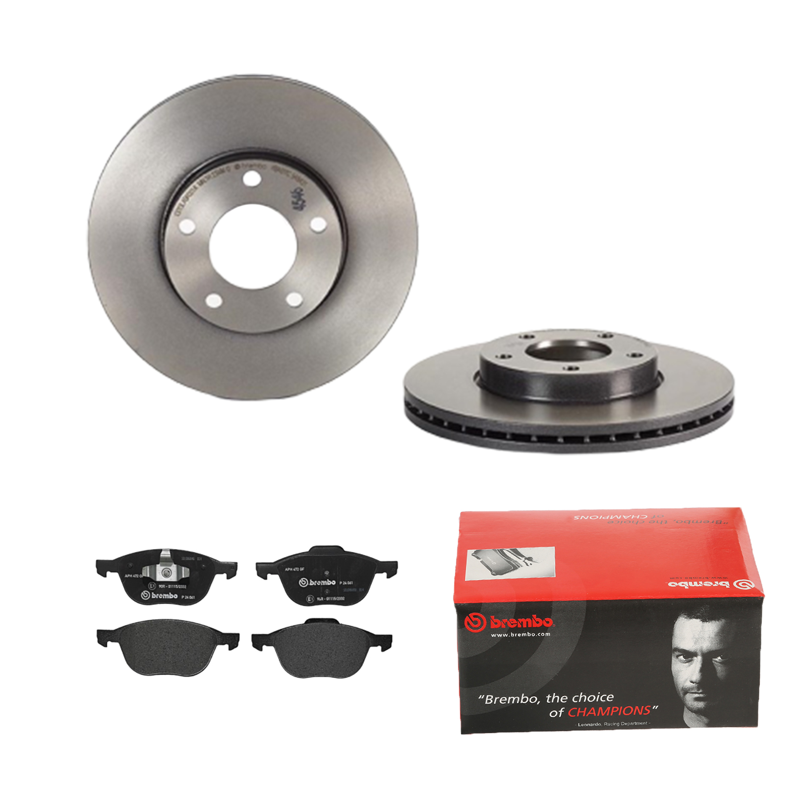 BREMBO Bremsensatz, Scheibenbremse ijdtidfaj0 Vorderachse Innenbelüftet 278mm 25mm für FORD FORD (CHANGAN) VOLVO NISSAN MAZDA (CHANGAN) MAZDA FORD ASI