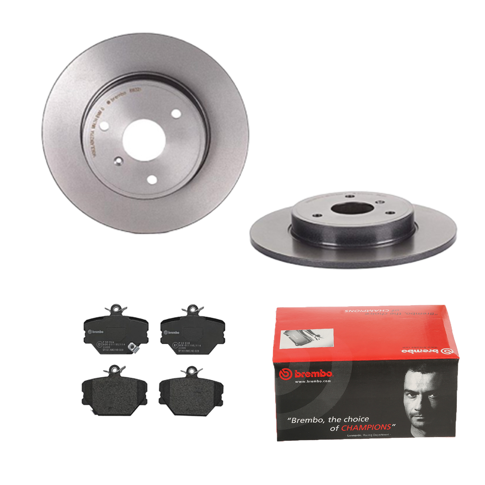 BREMBO Bremsensatz, Scheibenbremse ijdtidfcv4 Vorderachse Voll 280mm 9mm für SMART MERCEDES-BENZ CHRYSLER
