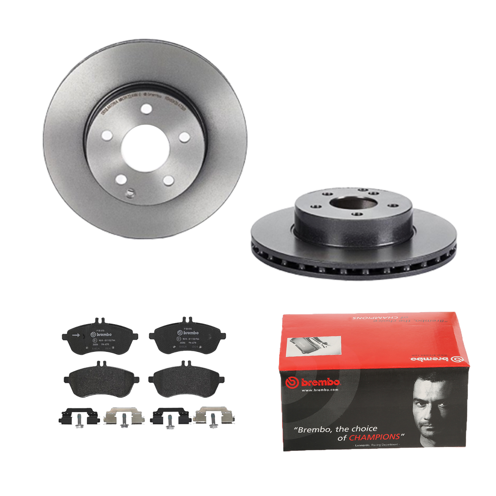 BREMBO Bremsensatz, Scheibenbremse ijdtidfld0 Vorderachse Innenbelüftet 288mm 25mm für MERCEDES-BENZ