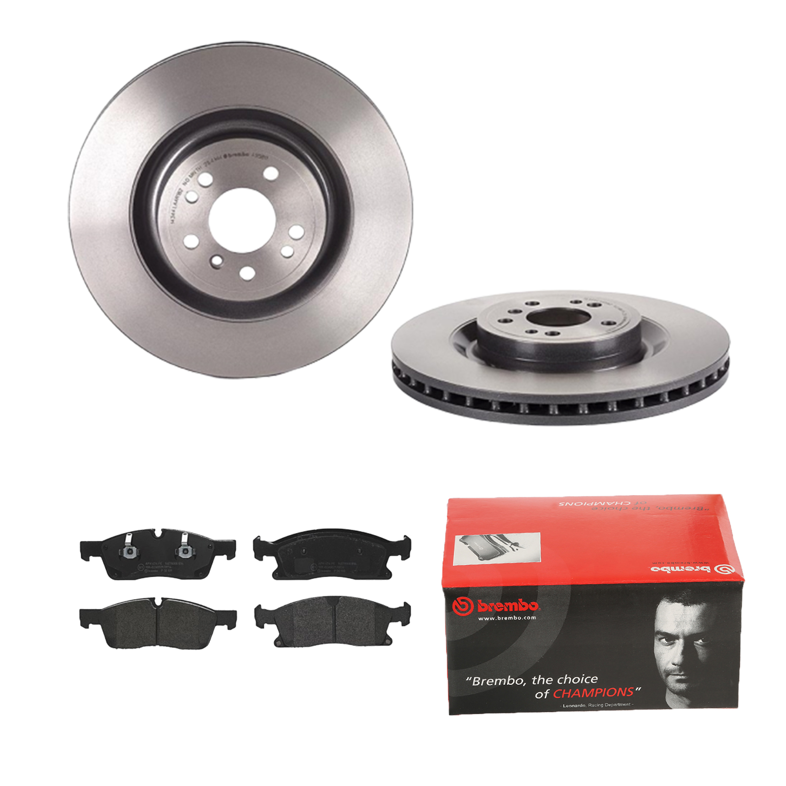 BREMBO Bremsensatz, Scheibenbremse ijdtidfm14 Vorderachse Innenbelüftet 350mm 32mm für MERCEDES-BENZ