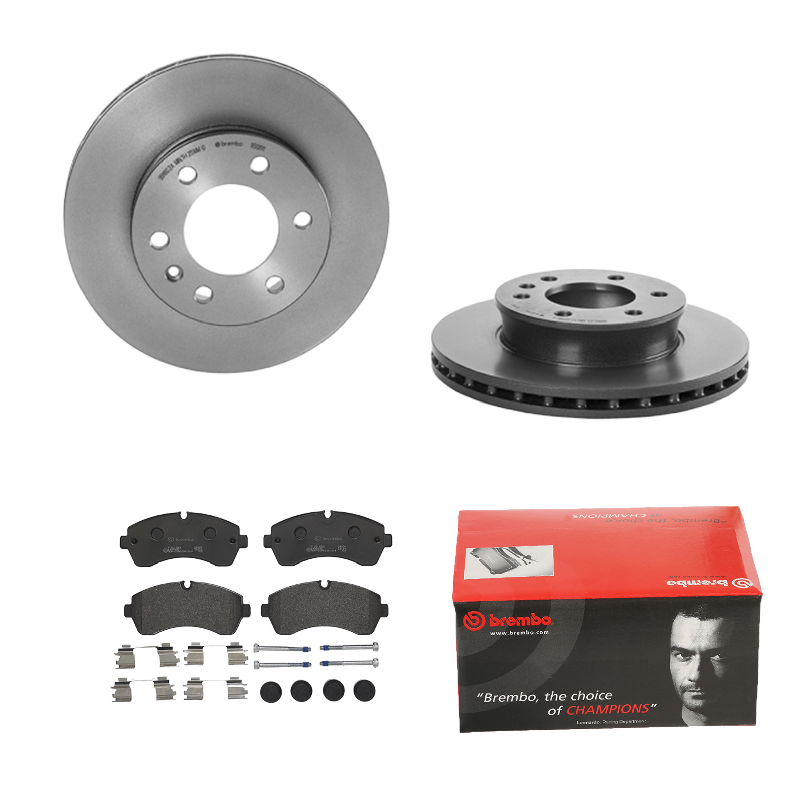 BREMBO Bremsensatz, Scheibenbremse ijdtidfnp4 Vorderachse Innenbelüftet 300mm 28mm für MERCEDES-BENZ AUDI SKODA SEAT VW