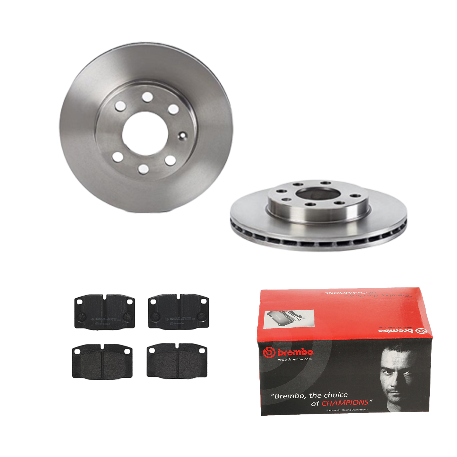 BREMBO Bremsensatz, Scheibenbremse ijdtidftv6 Vorderachse Innenbelüftet 236mm 20mm für OPEL VAUXHALL