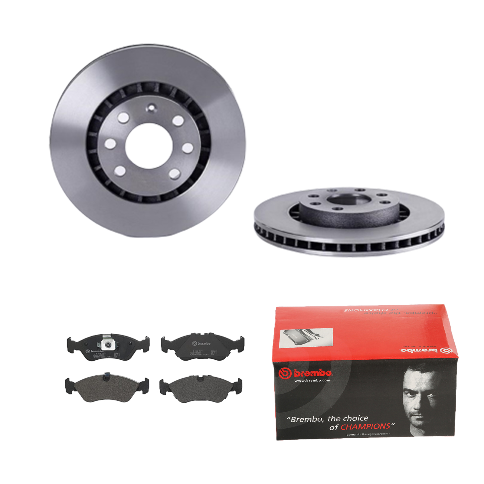 BREMBO Bremsensatz, Scheibenbremse ijdtidfud4 Vorderachse Innenbelüftet 256mm 24mm für OPEL DAEWOO CHEVROLET VAUXHALL