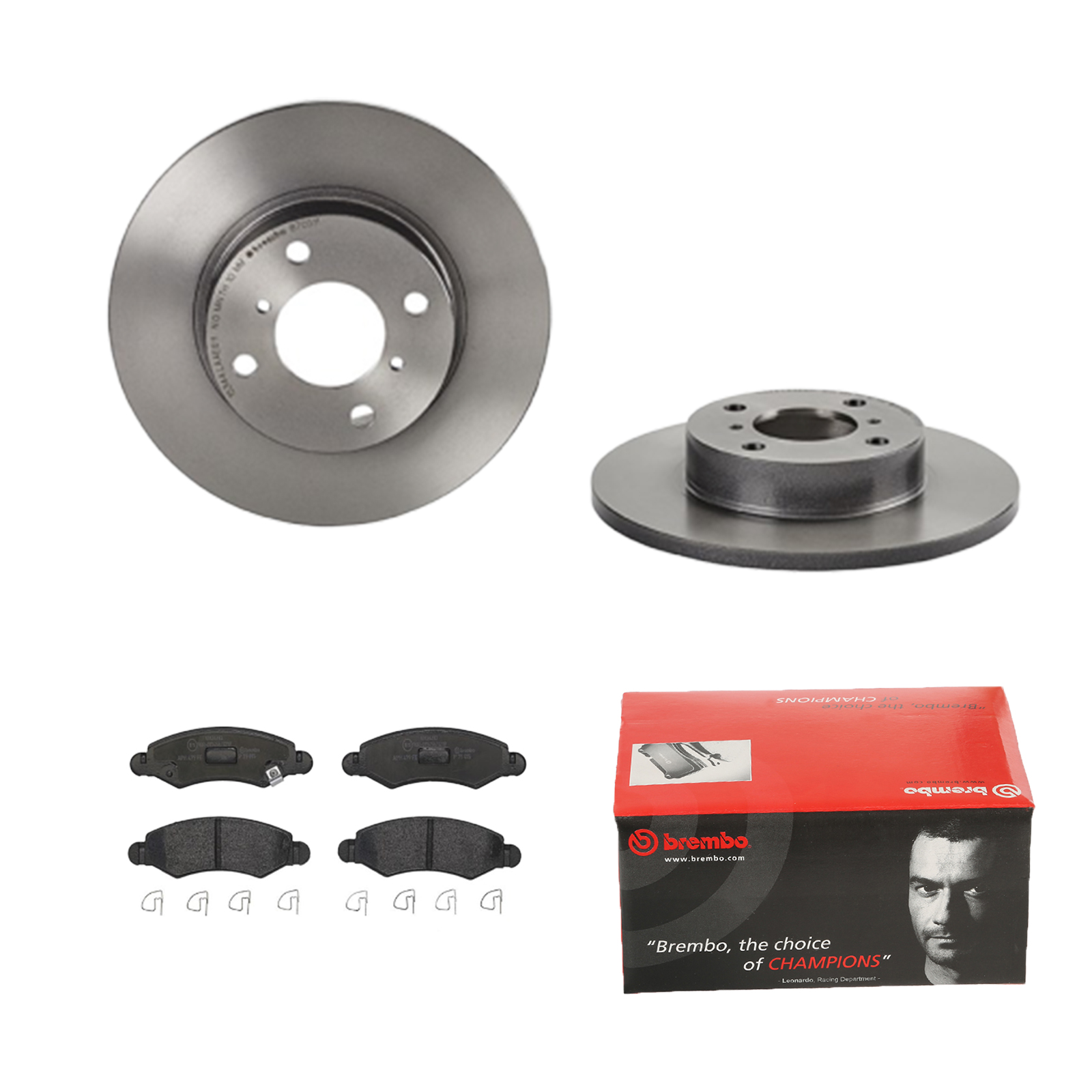 BREMBO Bremsensatz, Scheibenbremse ijdtidfv74 Vorderachse Voll 247mm 12mm für OPEL GENERAL MOTORS SUZUKI