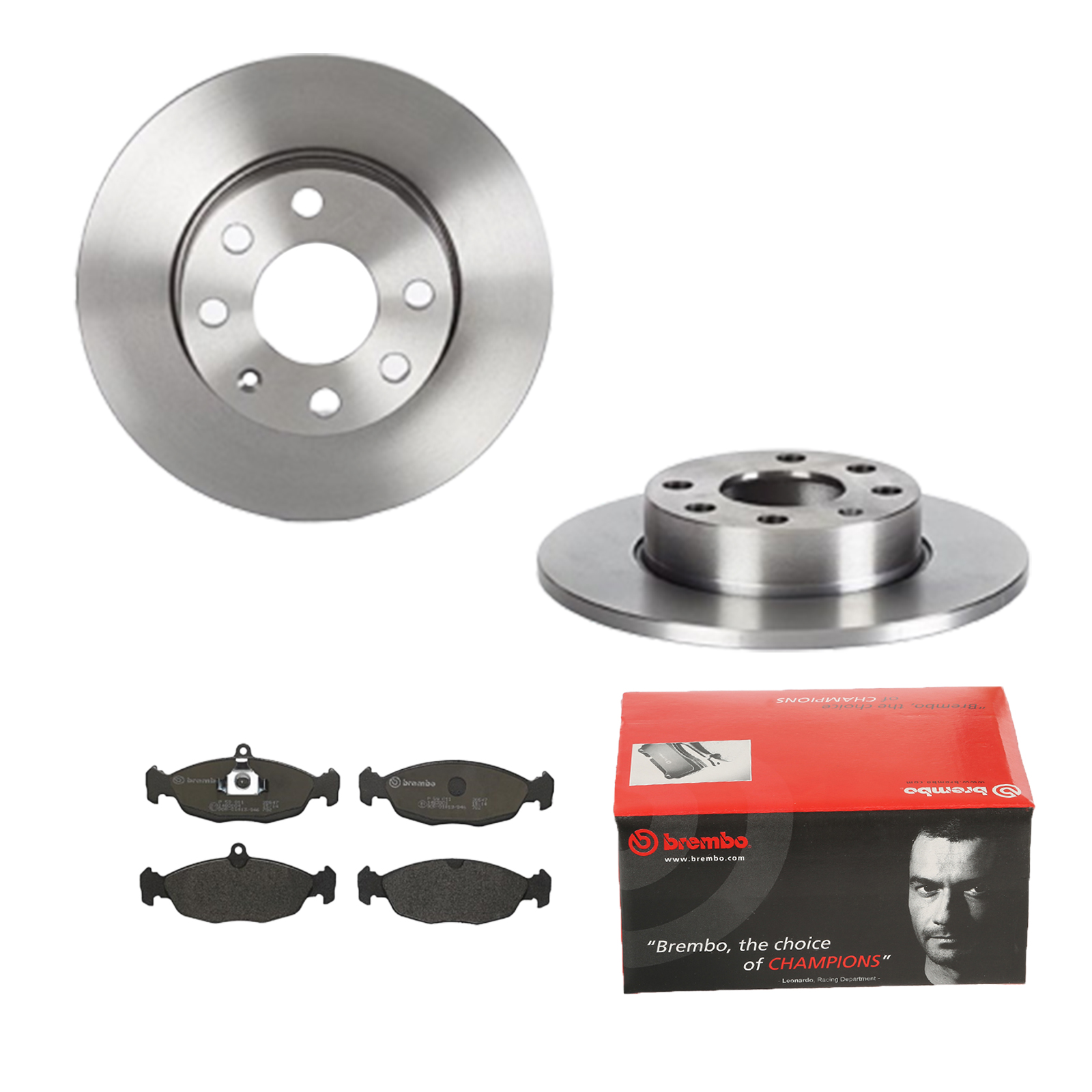 BREMBO ijdtidfyd8 Vorderachse Voll 236mm 10mm für OPEL DAEWOO VAUXHALL BEDFORD BUICK (SGM) GENERAL MOTORS JAGUAR CHEVROLET