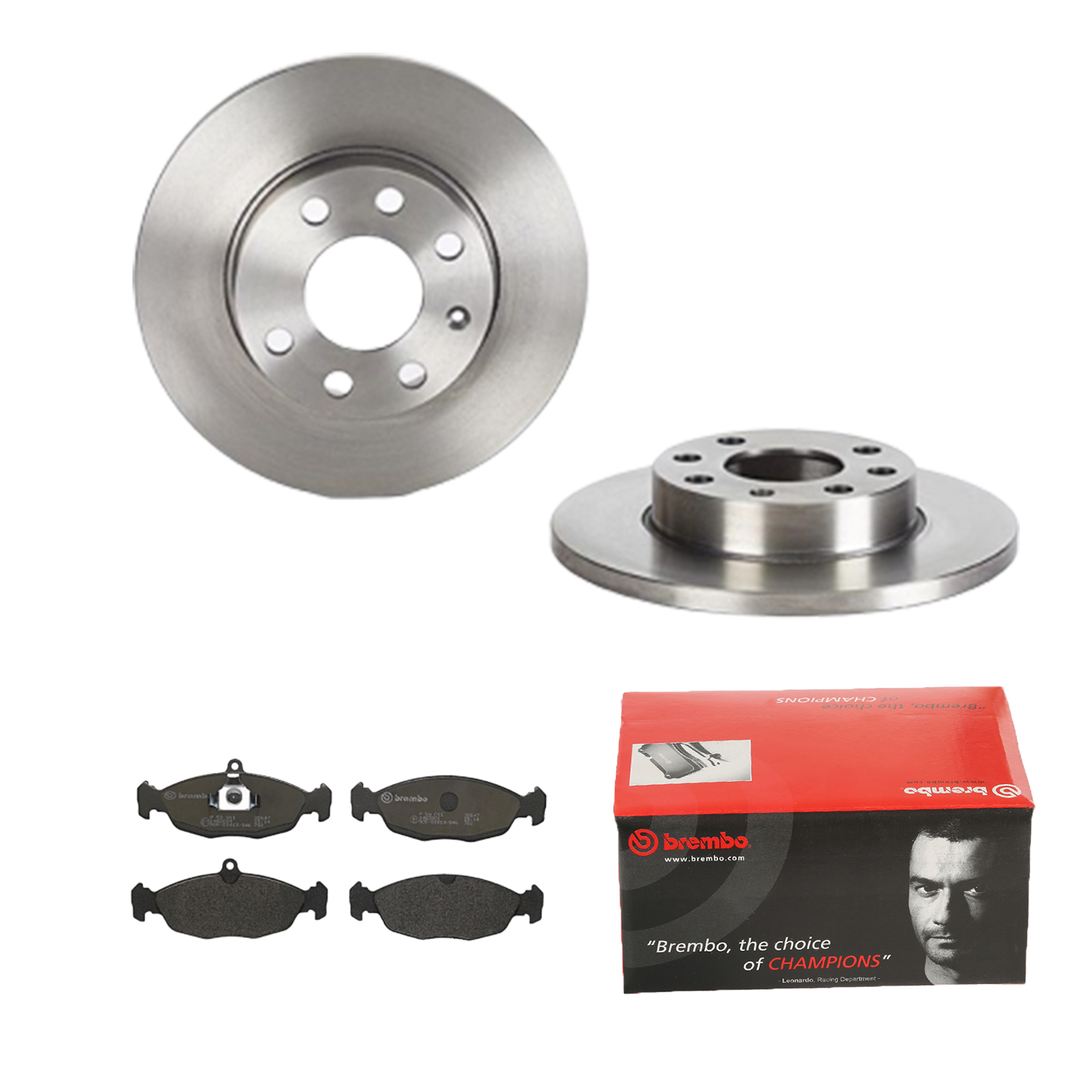 BREMBO Bremsensatz, Scheibenbremse ijdtidfyp0 Vorderachse Voll 236mm 12mm für OPEL DAEWOO VAUXHALL BEDFORD BUICK (SGM) GENERAL MOTORS CHEVROLET JAGUAR