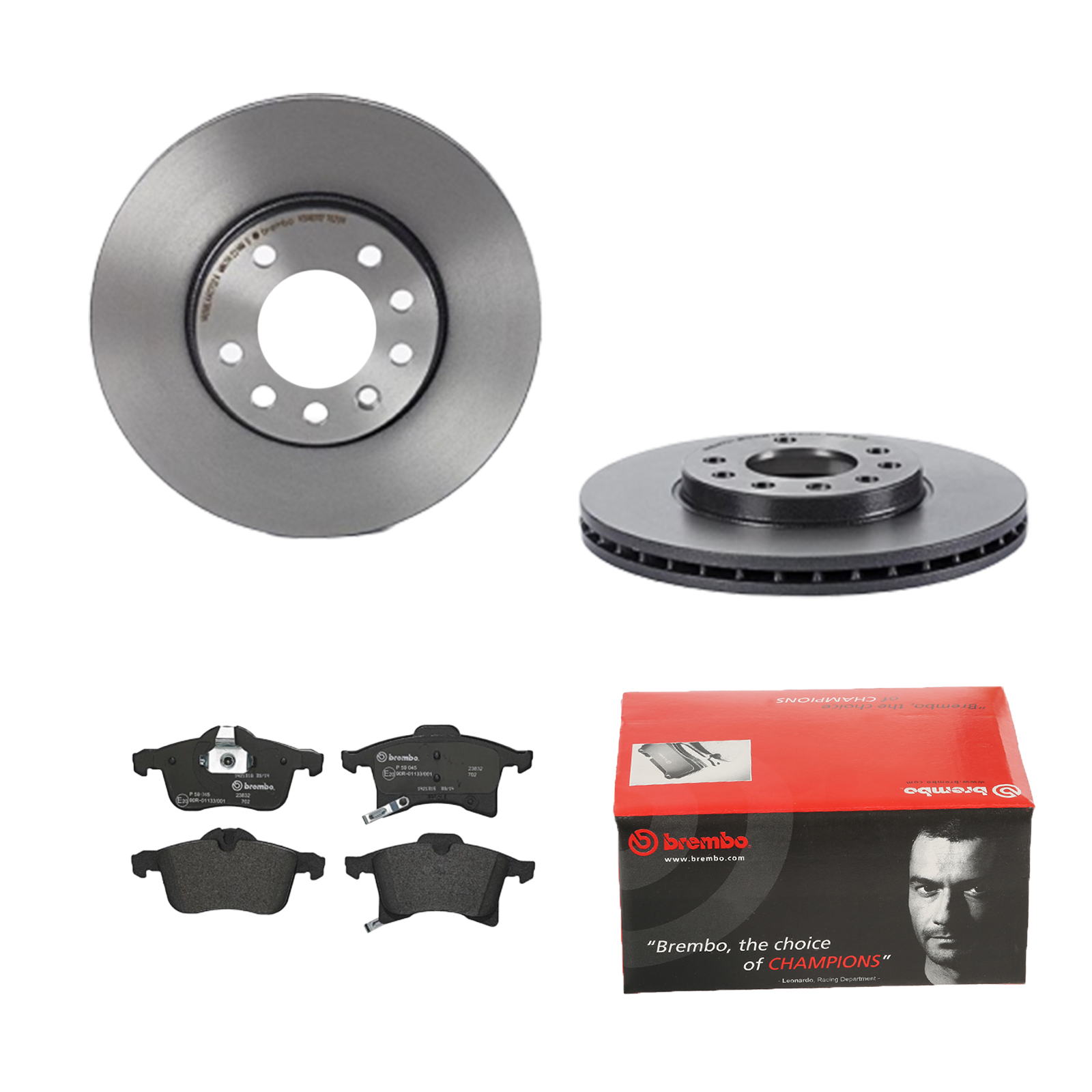 BREMBO Bremsensatz, Scheibenbremse ijdtidfzd4 Vorderachse Innenbelüftet 280mm 25mm für OPEL VAUXHALL GENERAL MOTORS SATURN AC