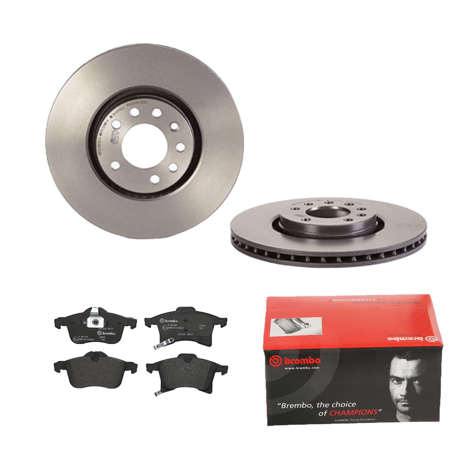 BREMBO Bremsensatz, Scheibenbremse ijdtidfzj0 Vorderachse Innenbelüftet 308mm 25mm für OPEL VAUXHALL SAAB GENERAL MOTORS SATURN AC