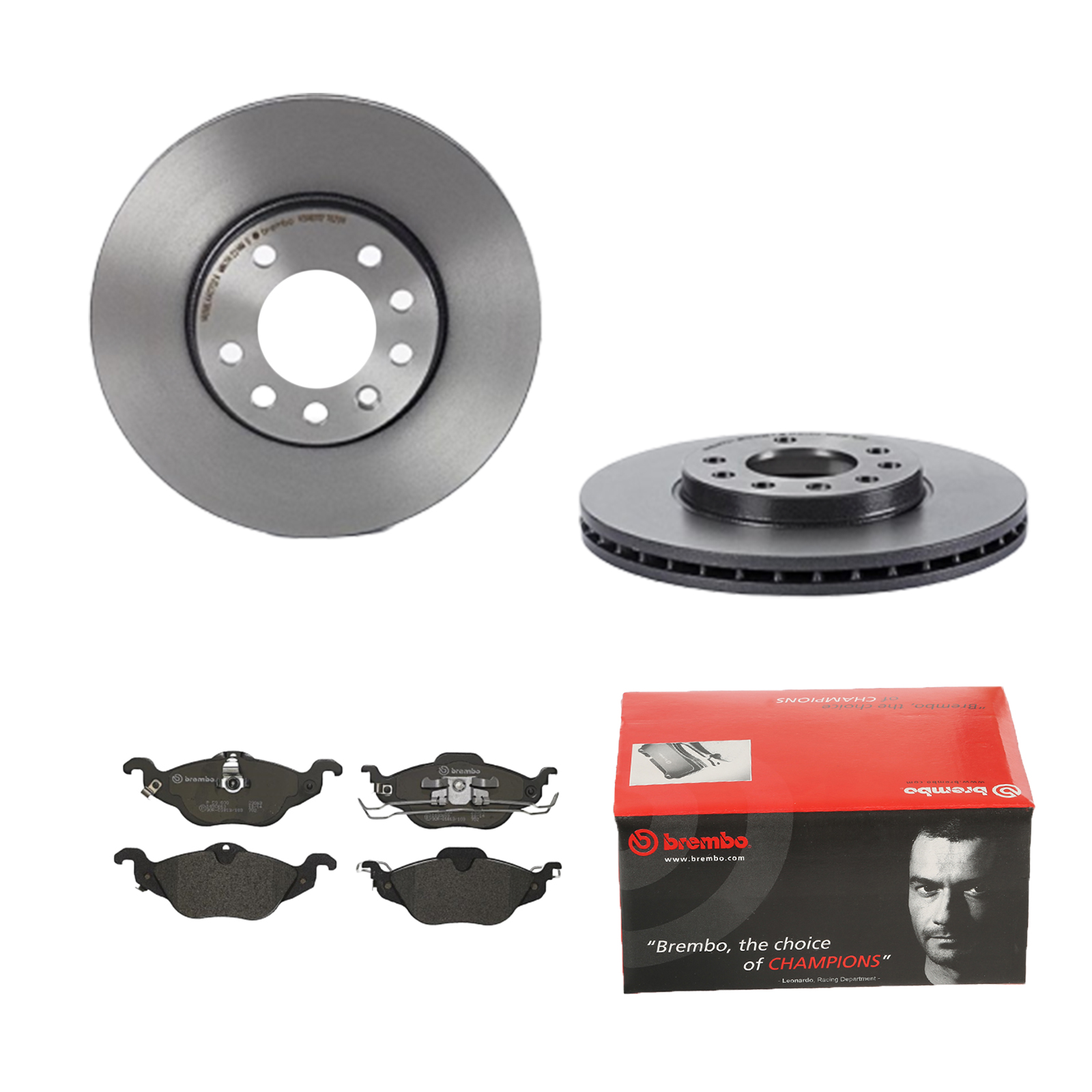 BREMBO Bremsensatz, Scheibenbremse ijdtidg018 Vorderachse Innenbelüftet 280mm 25mm für OPEL VAUXHALL