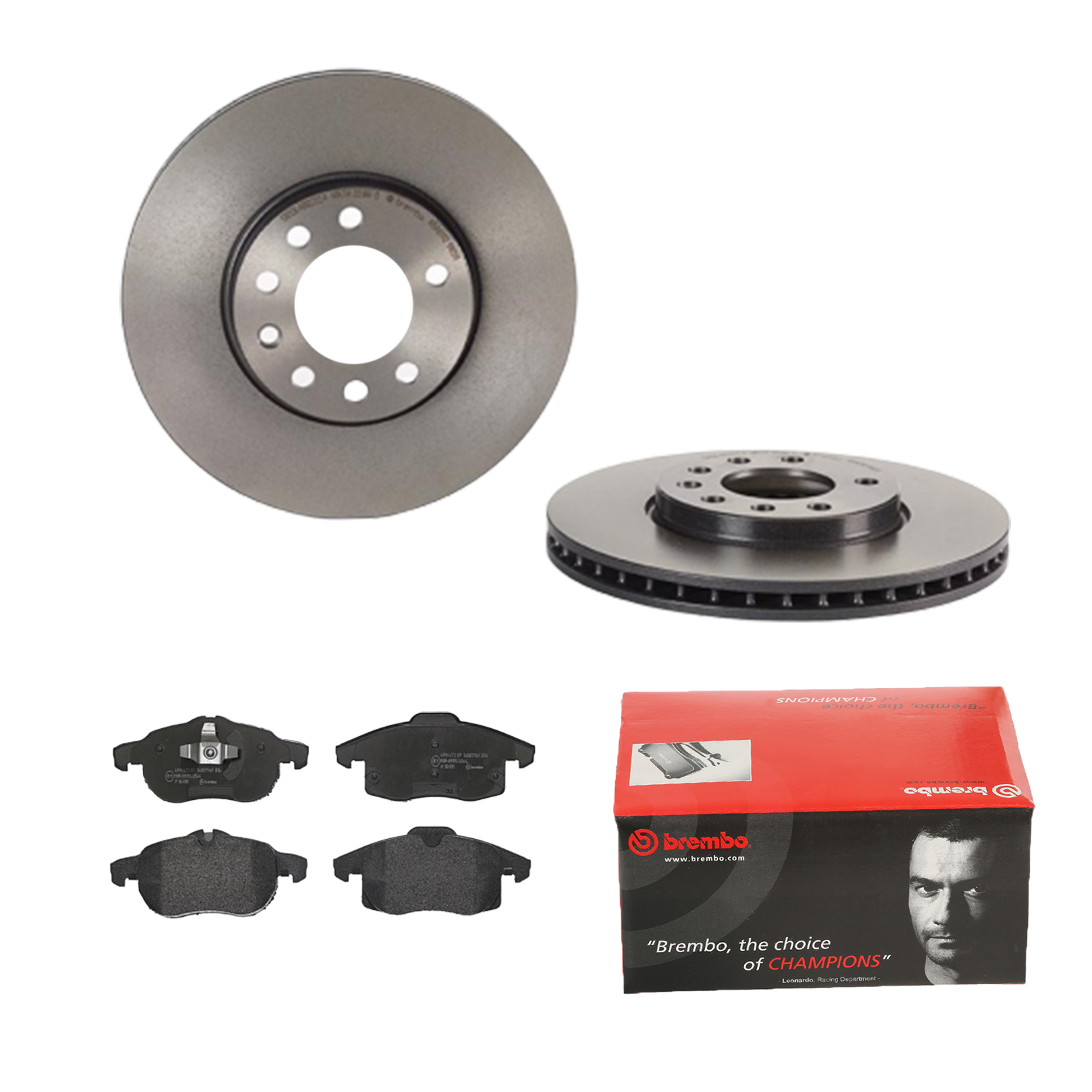 BREMBO Bremsensatz, Scheibenbremse ijdtidg210 Vorderachse Innenbelüftet 285mm 25mm für OPEL SAAB VAUXHALL GENERAL MOTORS CADILLAC