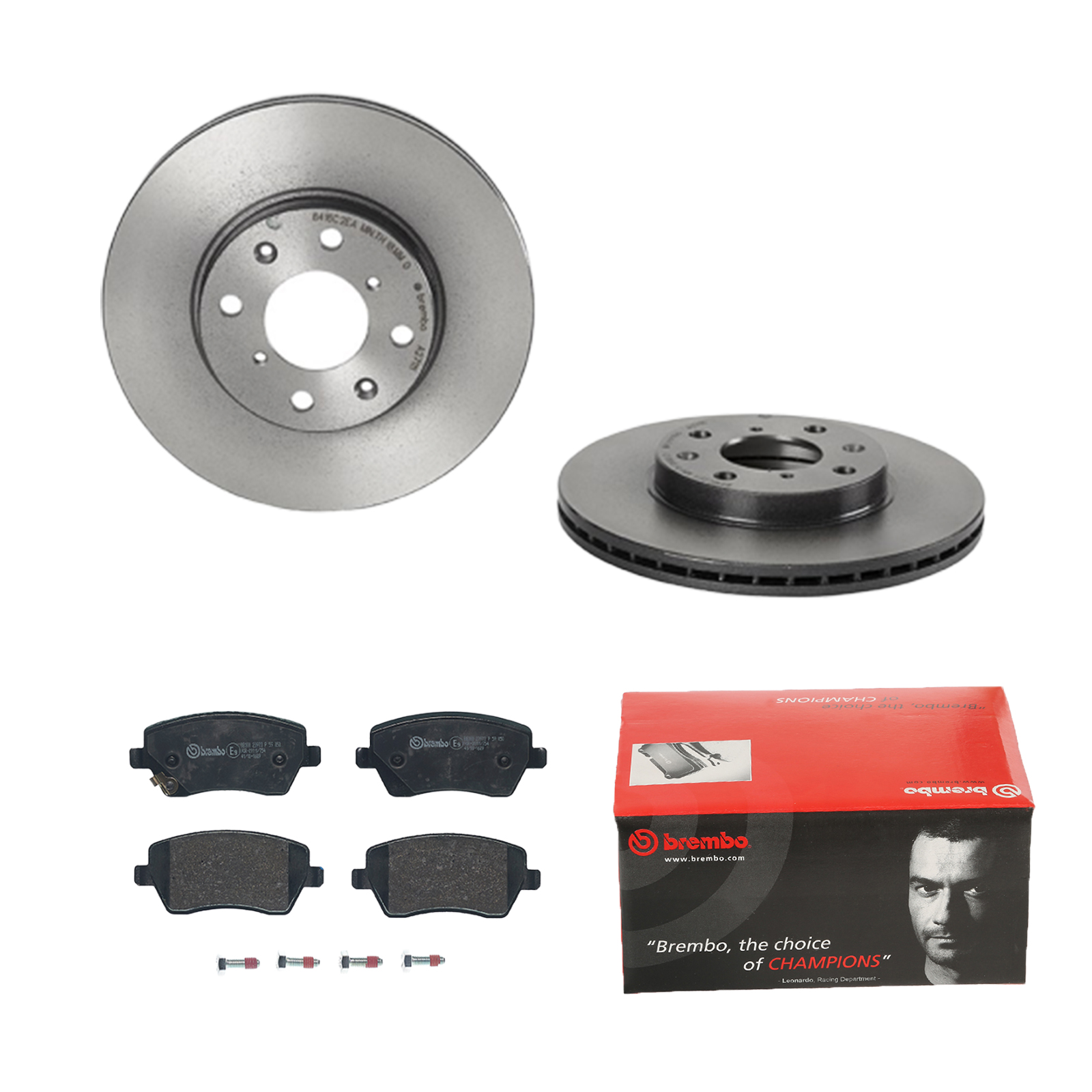 BREMBO Bremsensatz, Scheibenbremse ijdtidg4v2 Vorderachse Innenbelüftet 252mm 20mm für OPEL GENERAL MOTORS VAUXHALL SUZUKI