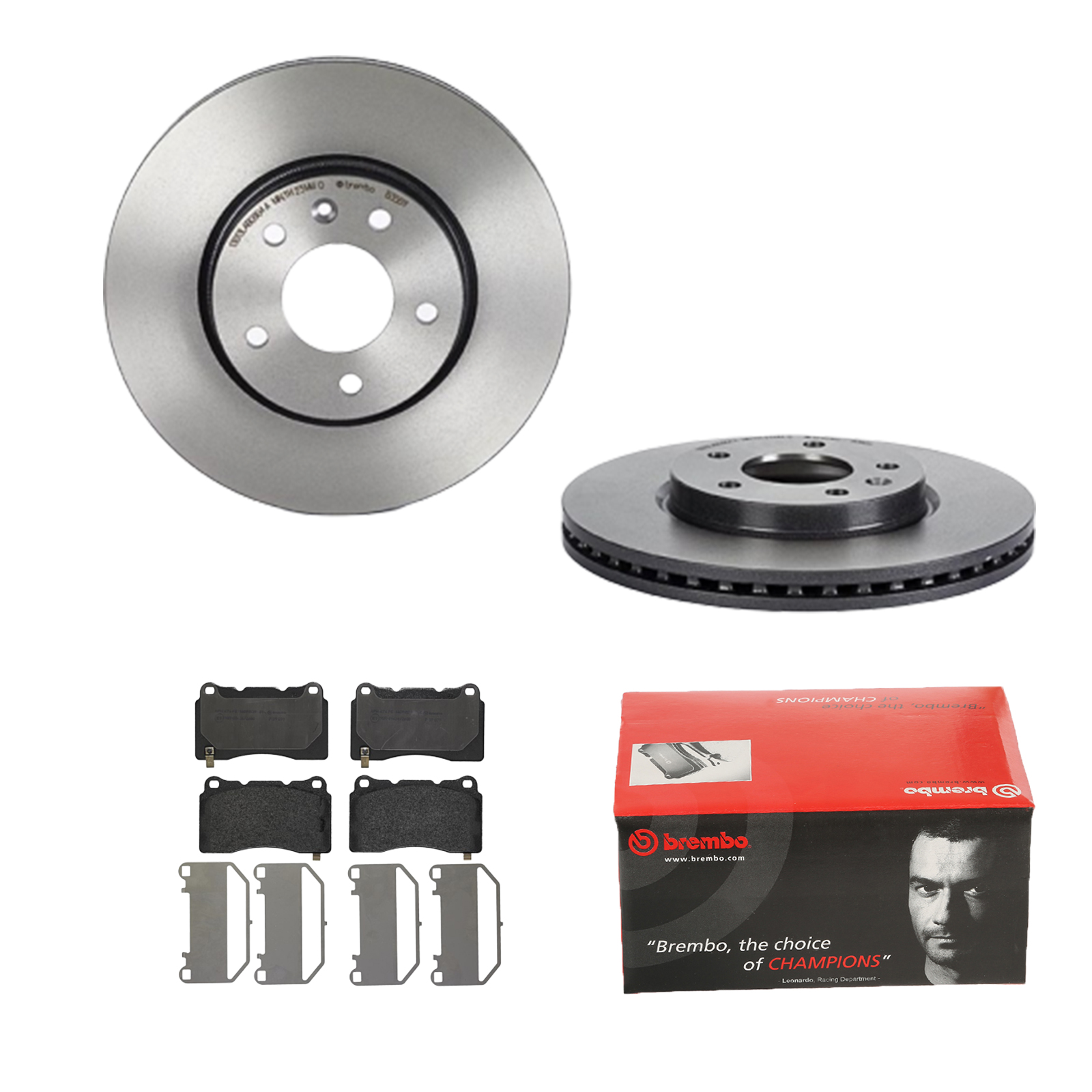 BREMBO Bremsensatz, Scheibenbremse ijdtidg518 Vorderachse Innenbelüftet 300mm 26mm für OPEL TESLA VAUXHALL CADILLAC CADILLAC (SGM) BUICK (SGM) HYUNDAI