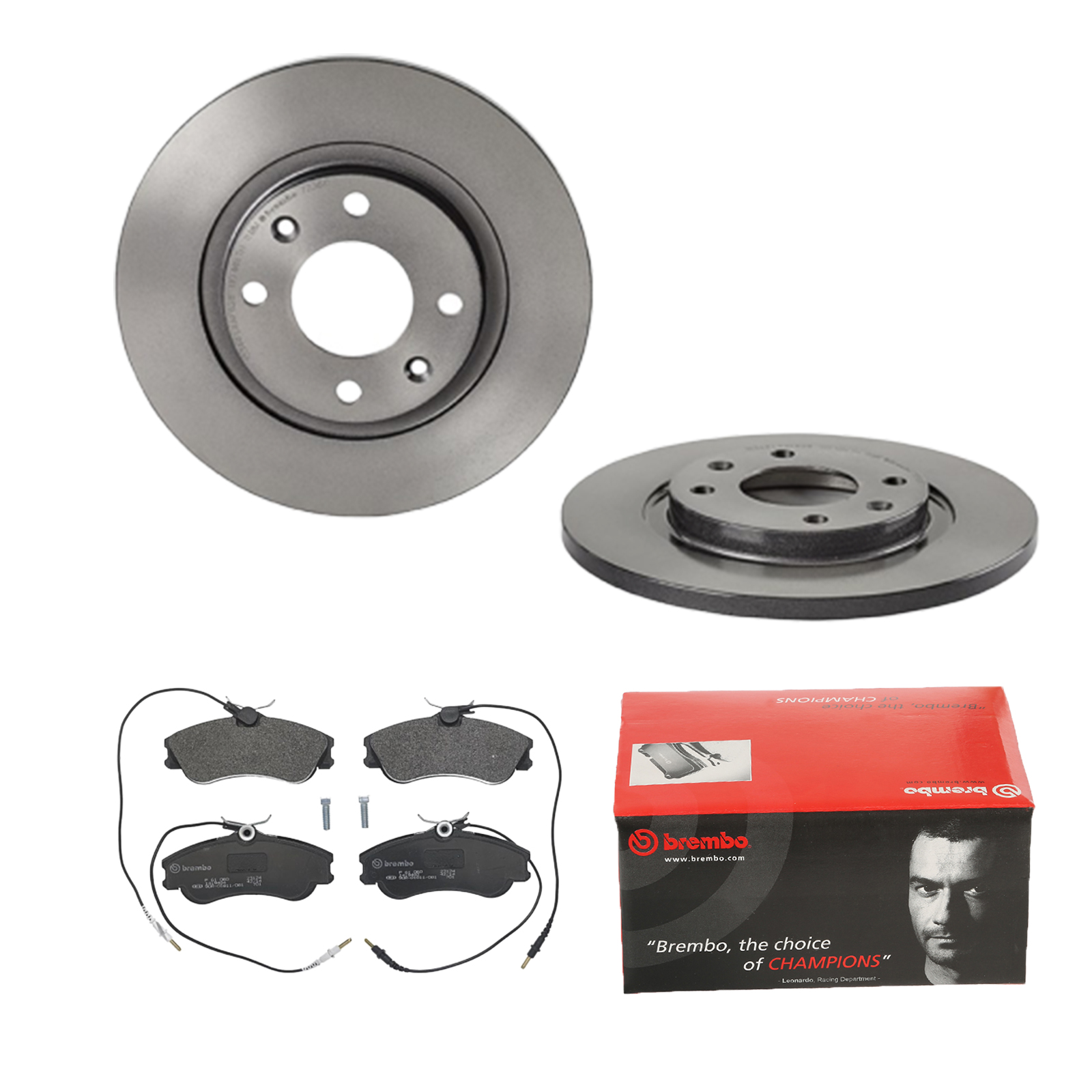 BREMBO Bremsensatz, Scheibenbremse ijdtidg670 Vorderachse Voll 266mm 13mm für CITROËN PEUGEOT
