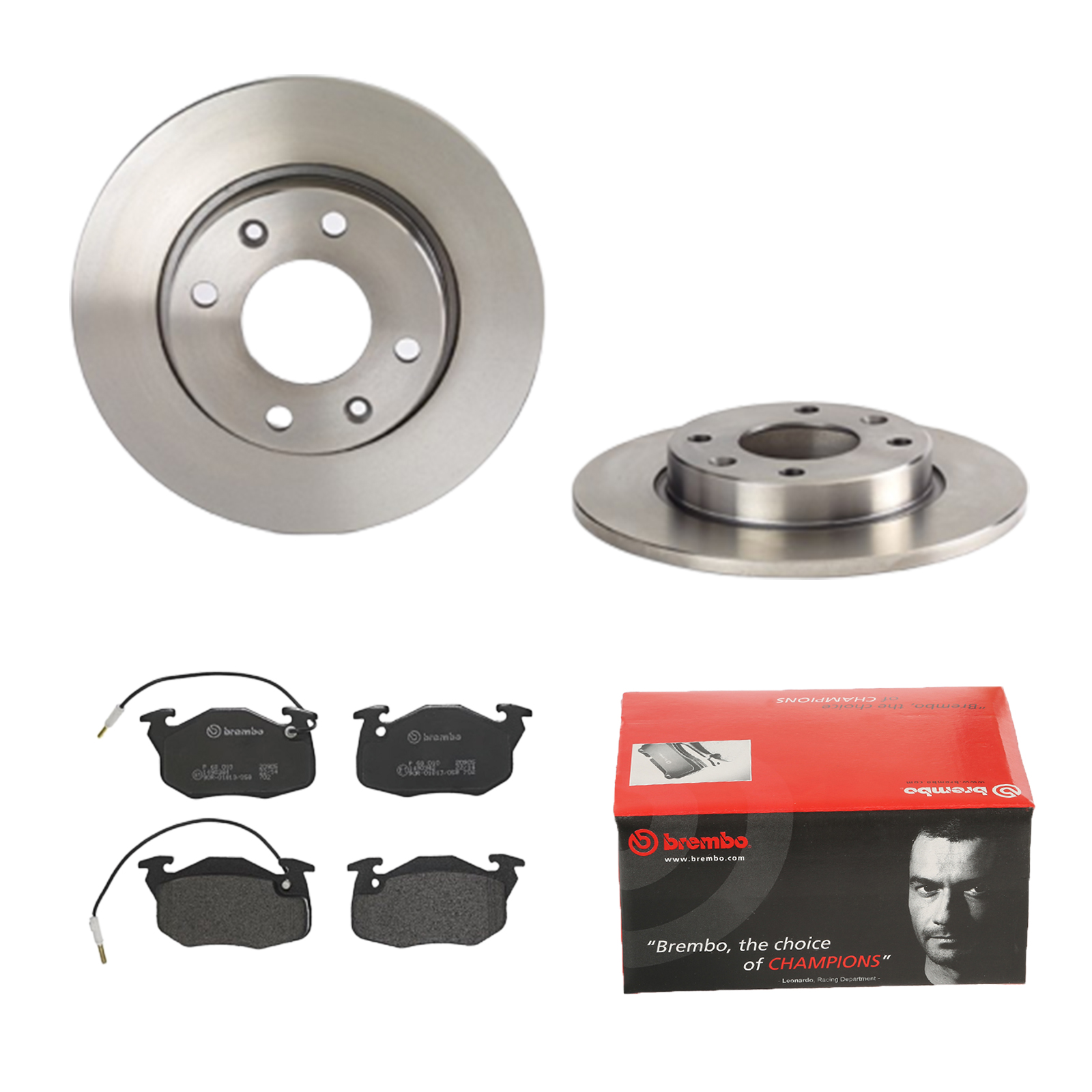 BREMBO Bremsensatz, Scheibenbremse ijdtidg6p8 Vorderachse Voll 247mm 10mm für CITROËN PEUGEOT RENAULT