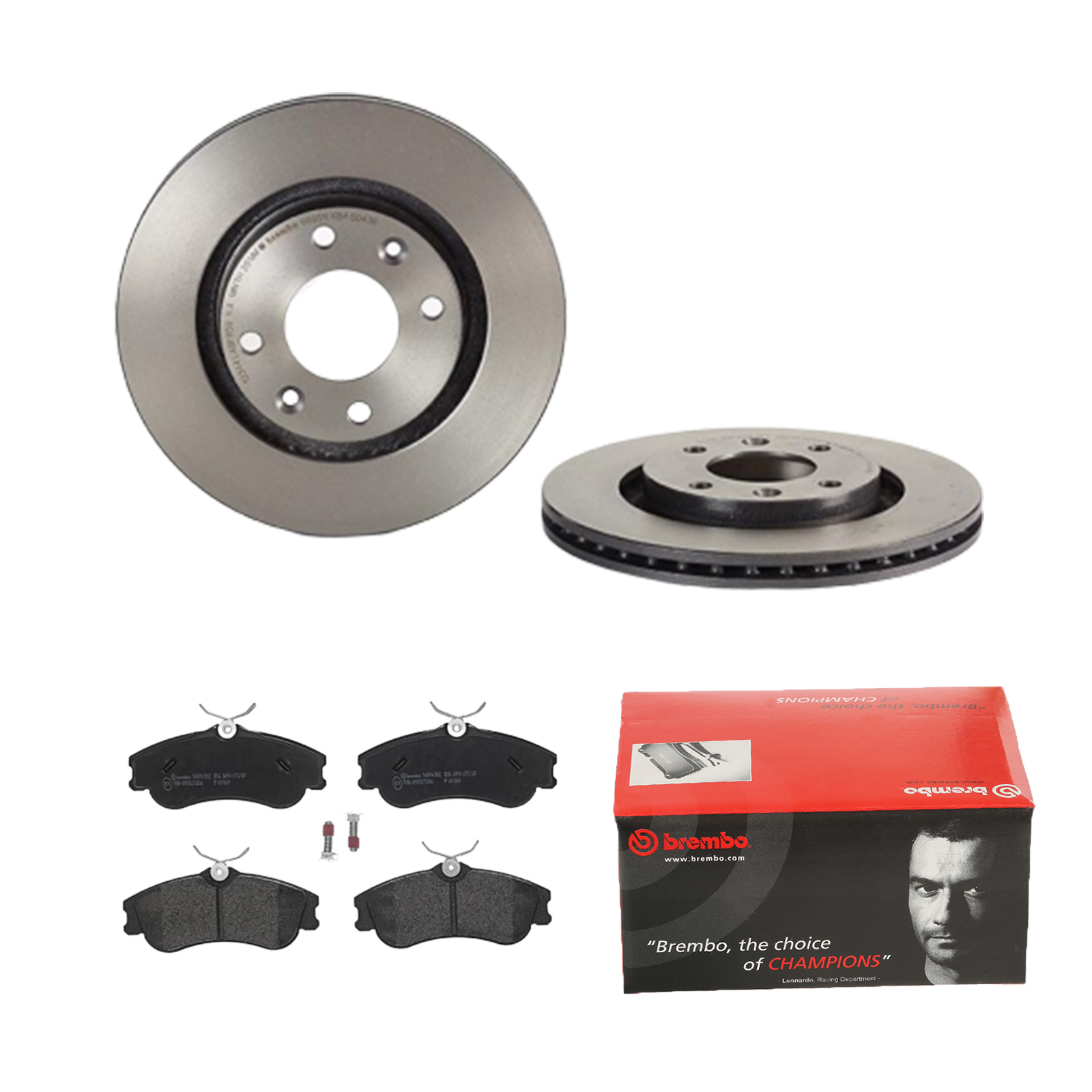 BREMBO Bremsensatz, Scheibenbremse ijdtidg7j8 Vorderachse Innenbelüftet 266mm 22mm für PEUGEOT CITROËN DS OPEL FENGSHEN CITROËN (DF-PSA)