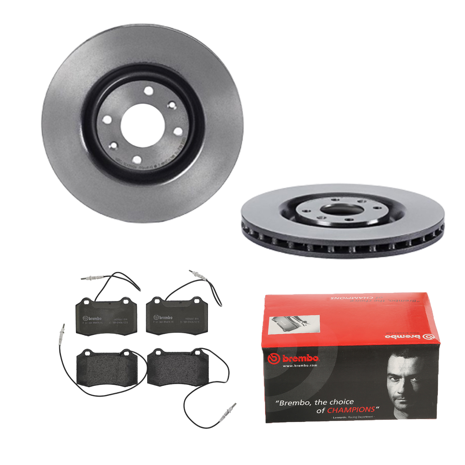 BREMBO Bremsensatz, Scheibenbremse ijdtidg9d4 Vorderachse Innenbelüftet 305mm 28mm für PEUGEOT CITROËN