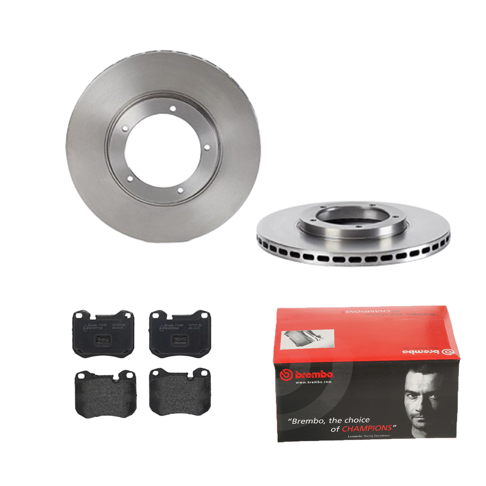 BREMBO Bremsensatz, Scheibenbremse ijdtidgbv4 Vorderachse Innenbelüftet 282mm 20mm für PORSCHE