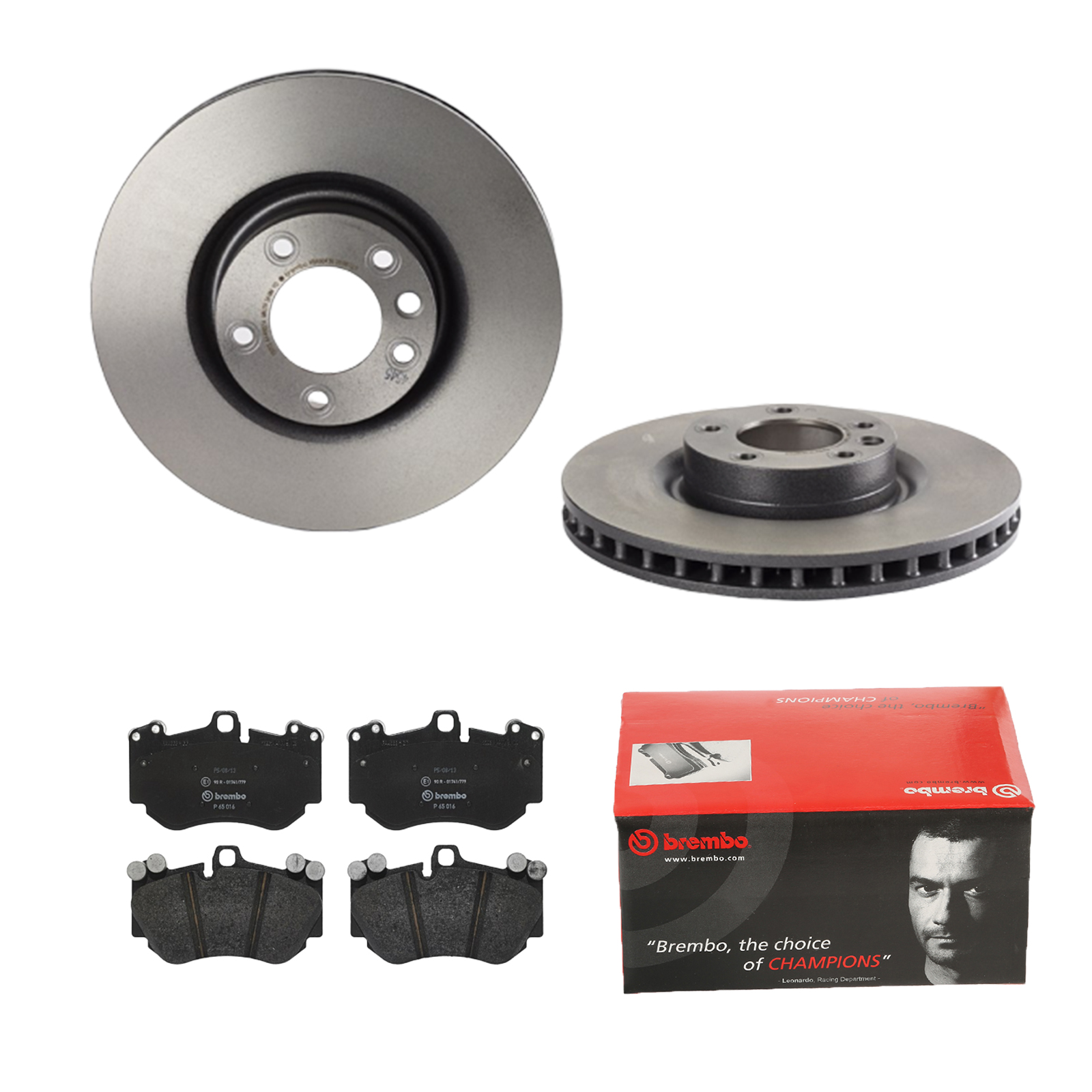 BREMBO ijdtidgdj4 Vorderachse Innenbelüftet 368mm 36mm für PORSCHE VW AUDI