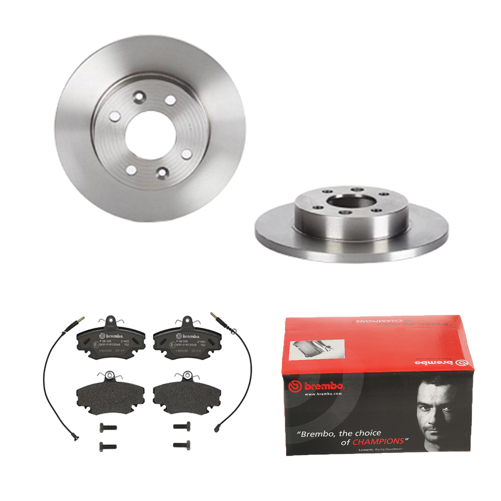 BREMBO Bremsensatz, Scheibenbremse ijdtidgjp6 Vorderachse Voll 238mm 12mm für PEUGEOT CITROËN DACIA RENAULT ALPINE LIFAN