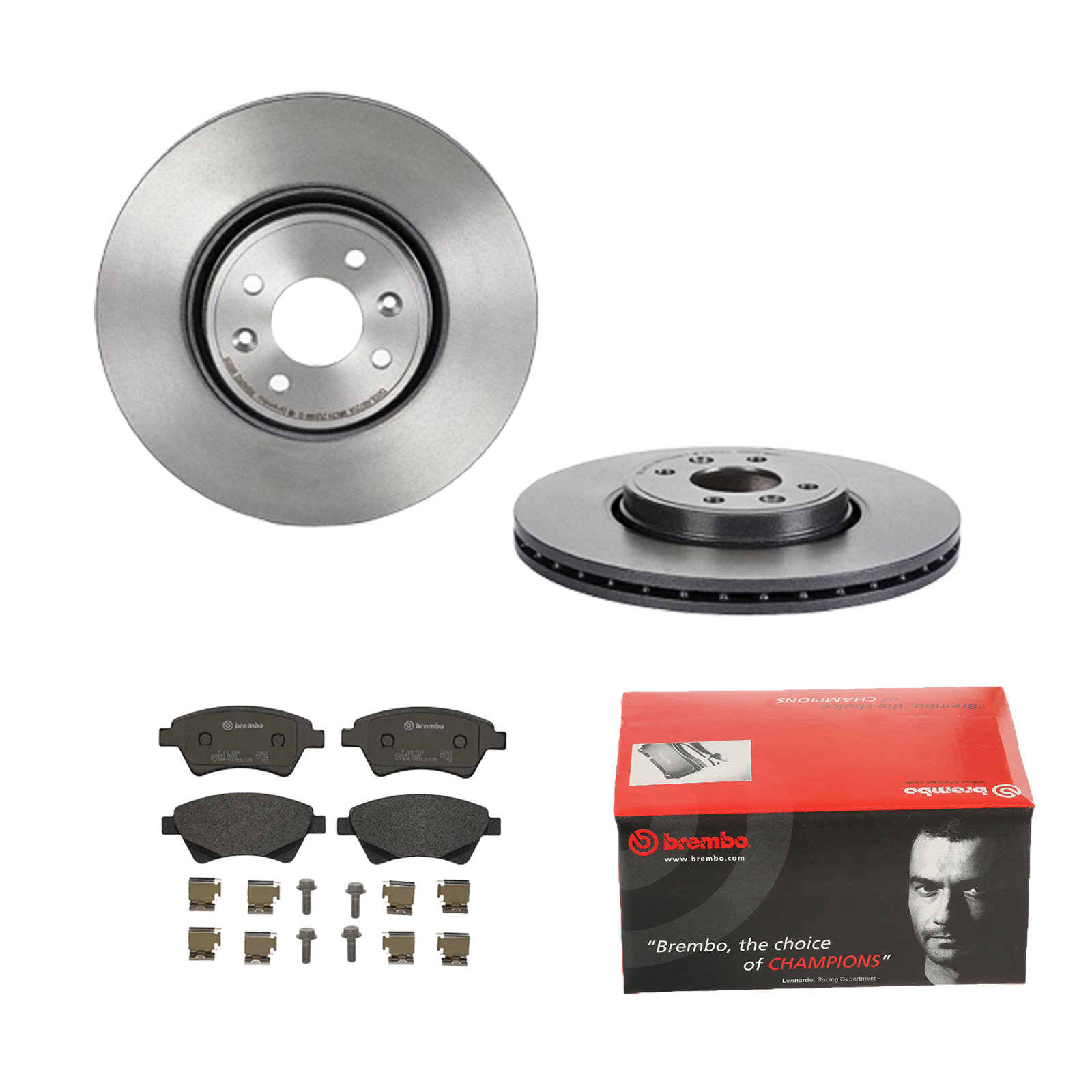 BREMBO Bremsensatz, Scheibenbremse ijdtidgl14 Vorderachse Innenbelüftet 300mm 24mm für RENAULT DONGFENG