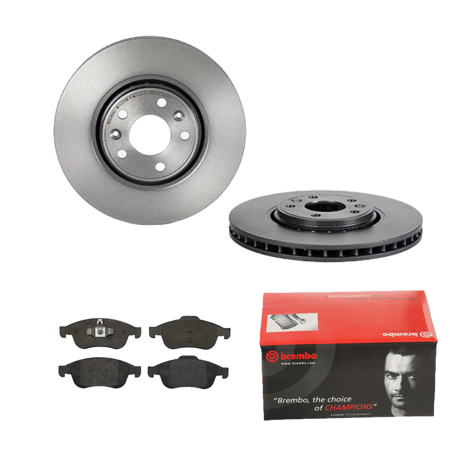 BREMBO Bremsensatz, Scheibenbremse ijdtidgm10 Vorderachse Innenbelüftet 320mm 28mm für NISSAN RENAULT DACIA