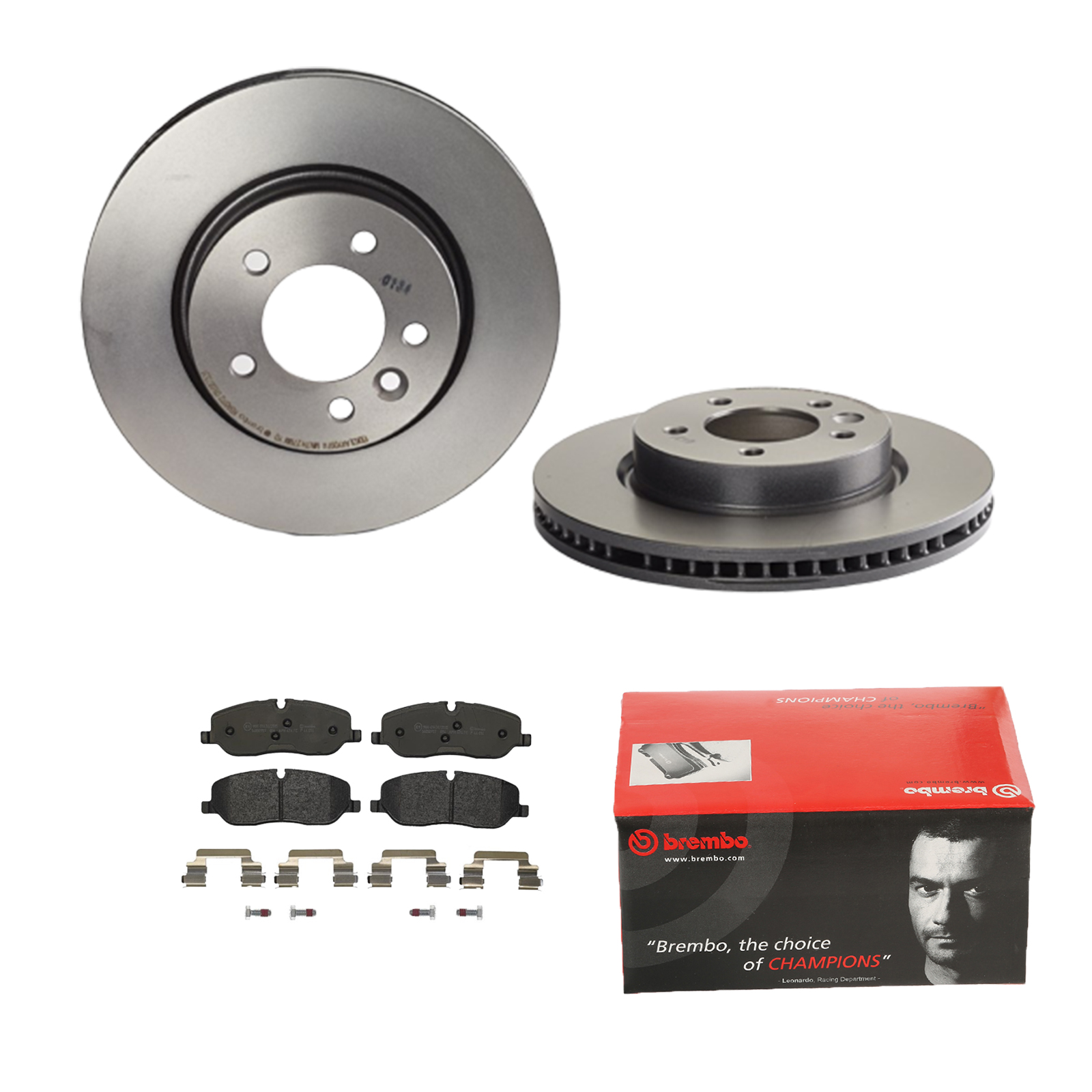 BREMBO Bremsensatz, Scheibenbremse ijdtidgmp4 Vorderachse Innenbelüftet 317mm 30mm für LAND ROVER