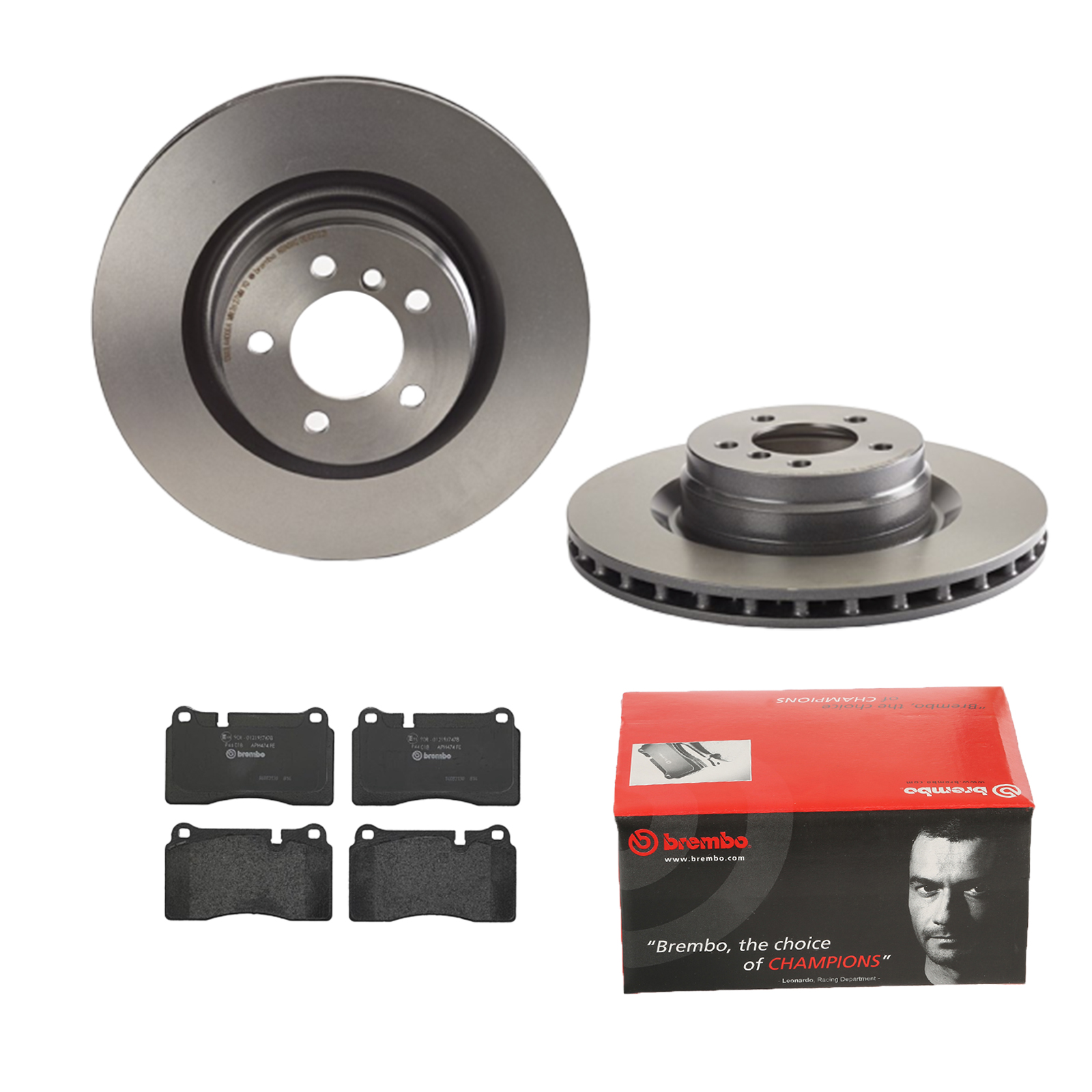 BREMBO Bremsensatz, Scheibenbremse ijdtidgnv6 Vorderachse Innenbelüftet 360mm 30mm für LAND ROVER