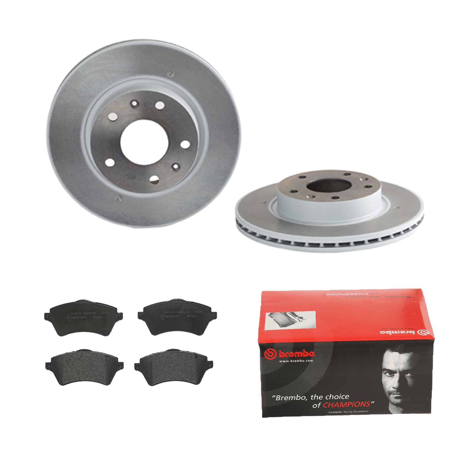 BREMBO Bremsensatz, Scheibenbremse ijdtidgov2 Vorderachse Innenbelüftet 277mm 21mm für LAND ROVER