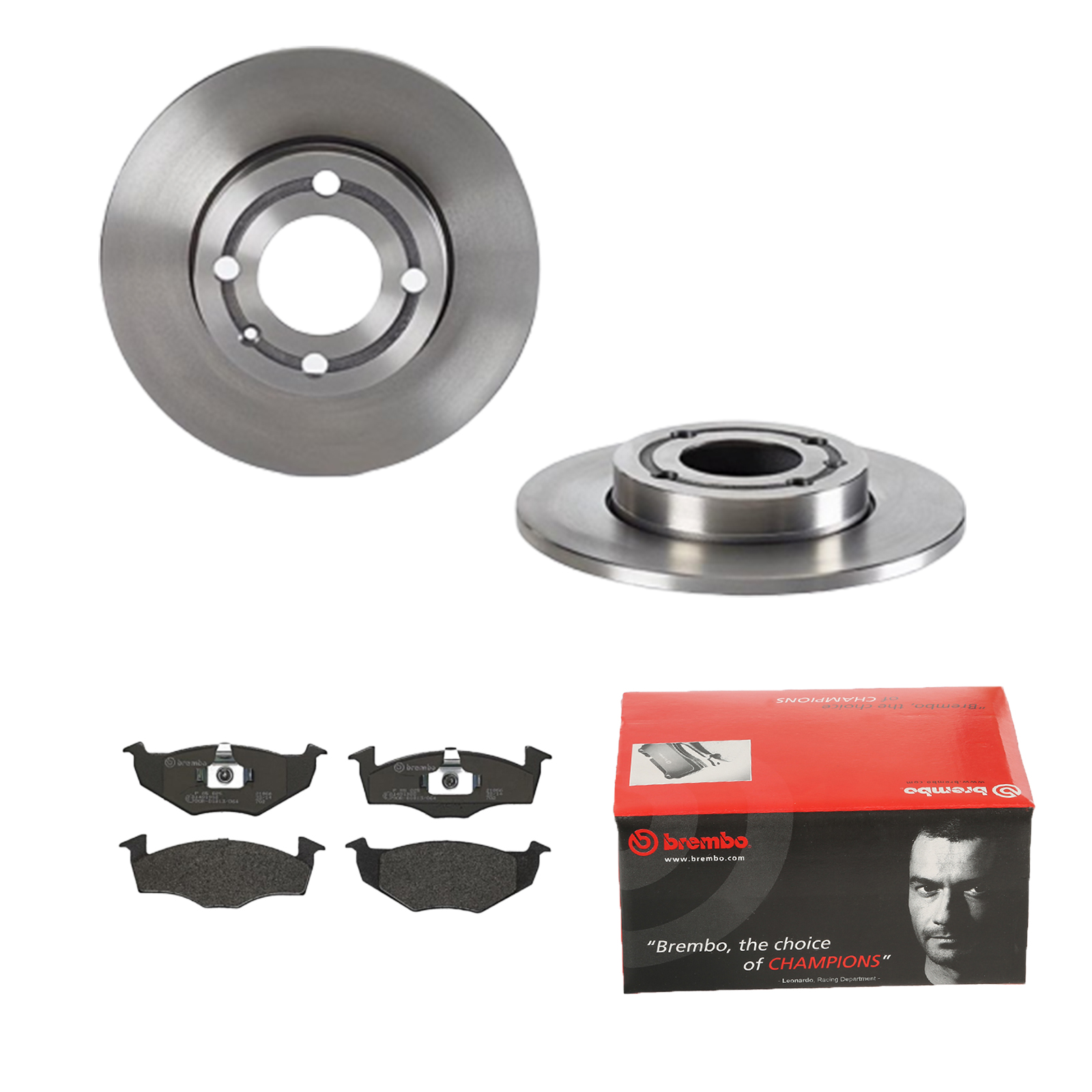 BREMBO Bremsensatz, Scheibenbremse ijdtidgqj2 Vorderachse Voll 239mm 10mm für SEAT SKODA AUDI