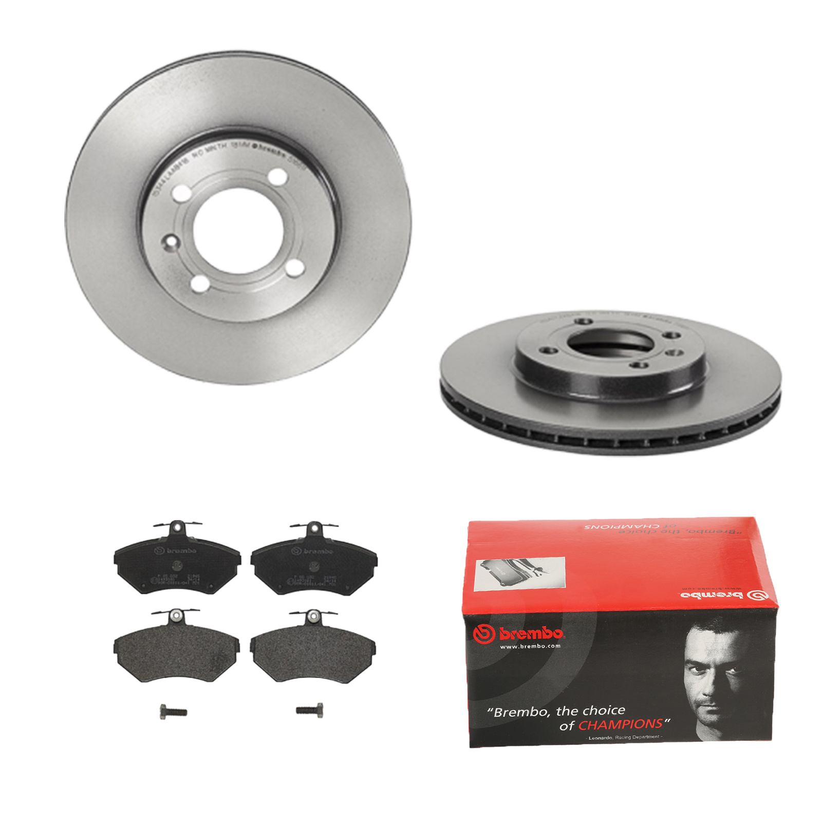 BREMBO Bremsensatz, Scheibenbremse ijdtidgqp8 Vorderachse Innenbelüftet 256mm 20mm für VW (FAW) SKODA SEAT VW