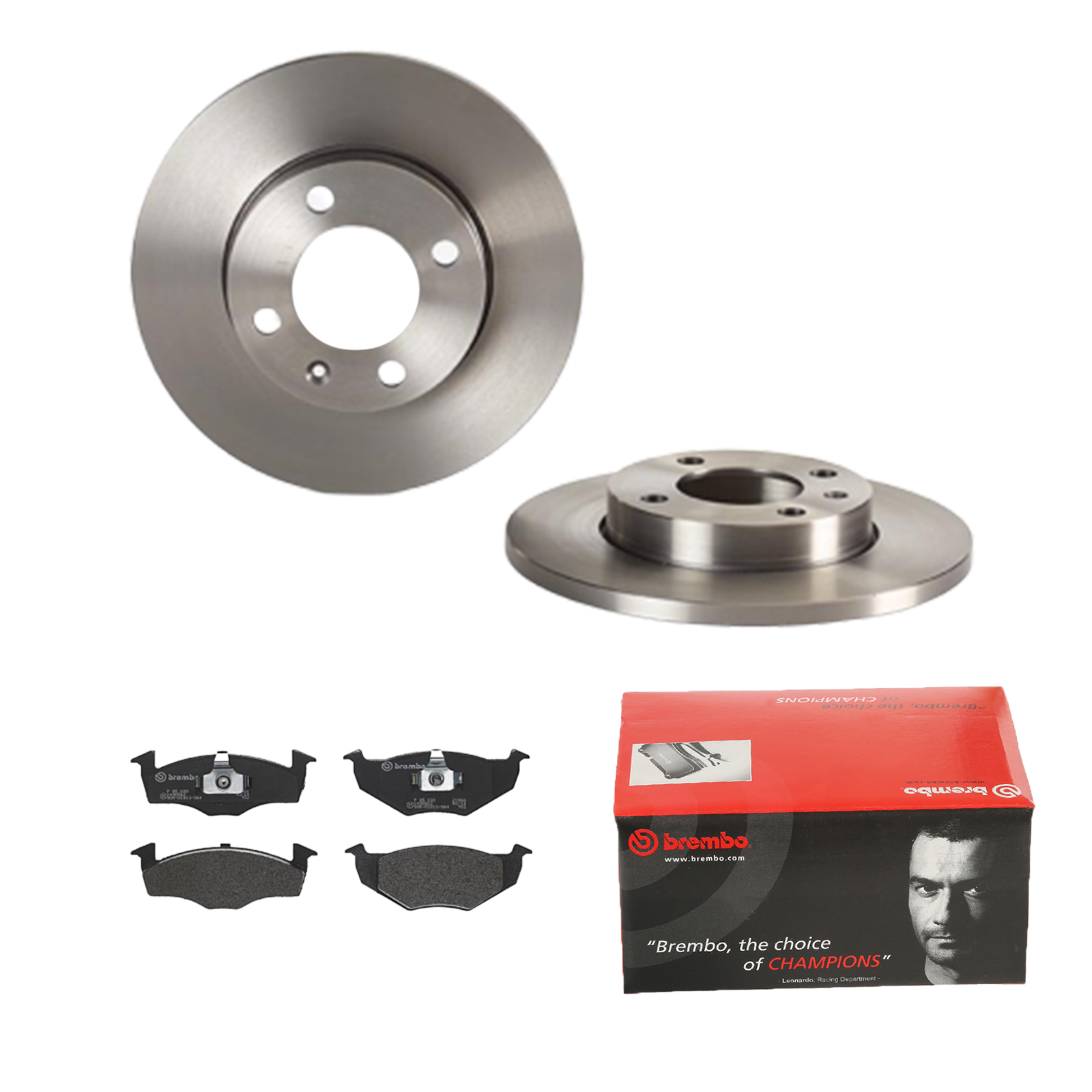 BREMBO Bremsensatz, Scheibenbremse ijdtidgrj8 Vorderachse Voll 239mm 12mm für AUDI VW