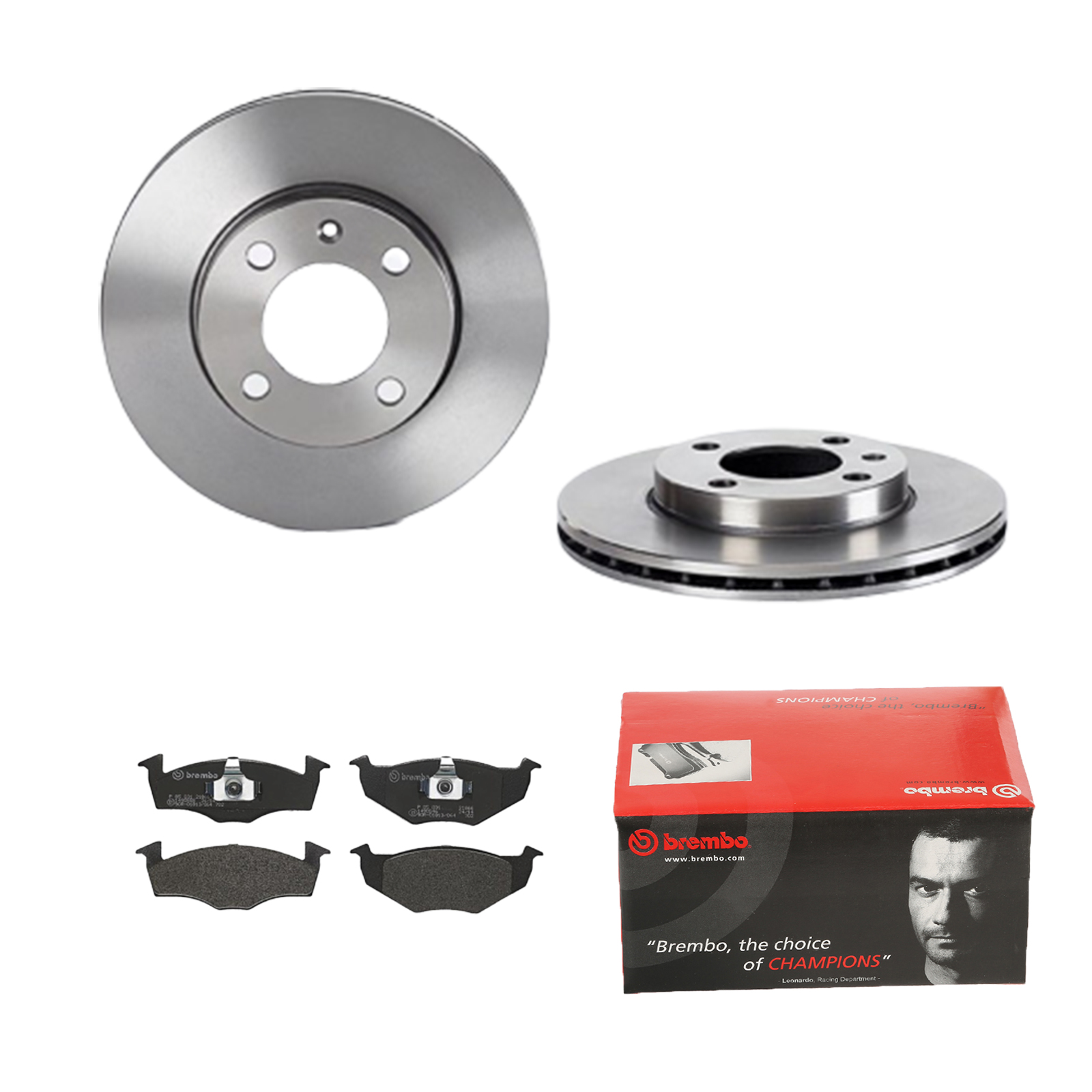BREMBO Bremsensatz, Scheibenbremse ijdtidgu18 Vorderachse Innenbelüftet 239mm 20mm für VW VW (SVW) AUDI SEAT